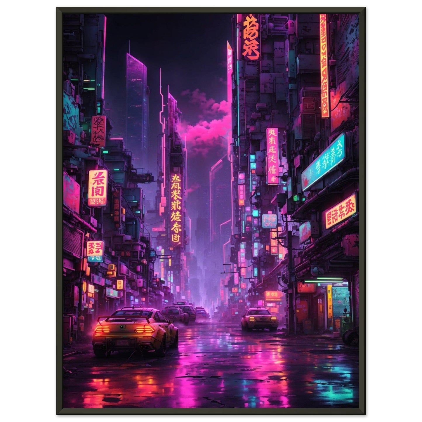 Premium Matte Paper Metal Framed Poster - Stilvolle Kunst in robustem Metallrahmen Print Material Modern Masterpieces 60x80 cm / 24x32″ 