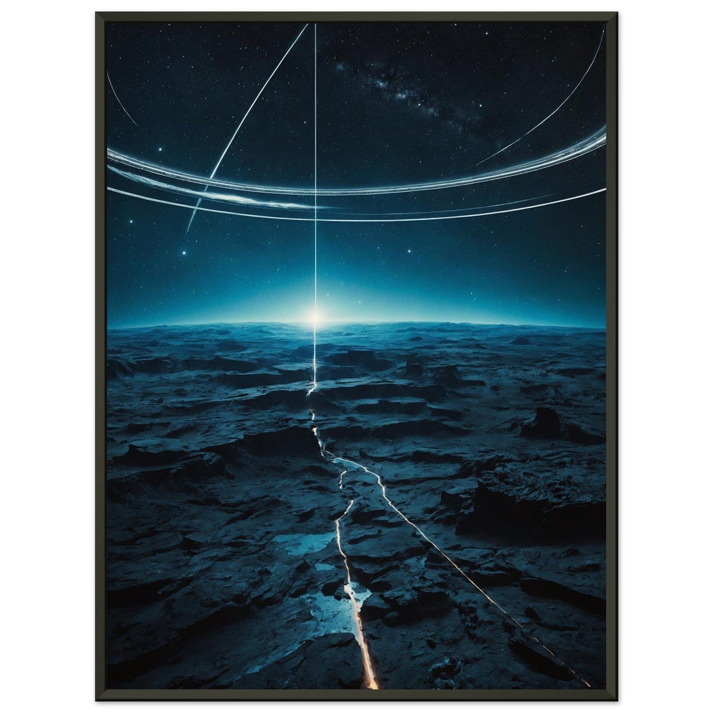 Premium Matte Paper Metal Framed Poster - Stilvolle Kunst in robustem Metallrahmen Print Material Modern Masterpieces 60x80 cm / 24x32″ 