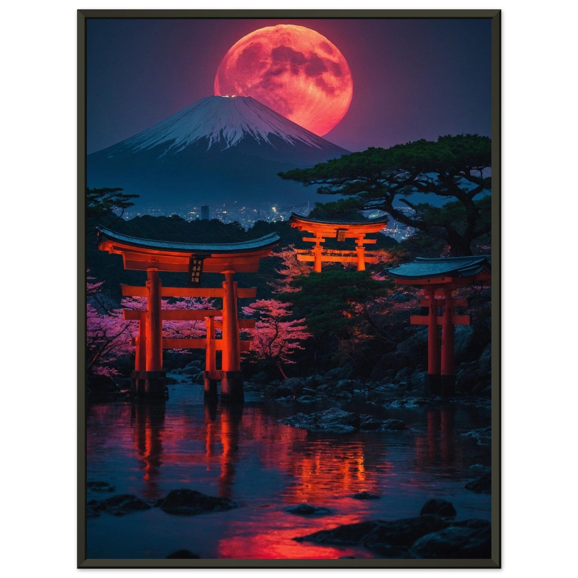 Premium Matte Paper Metal Framed Poster - Stilvolle Kunst in robustem Metallrahmen Print Material Modern Masterpieces 60x80 cm / 24x32″ 