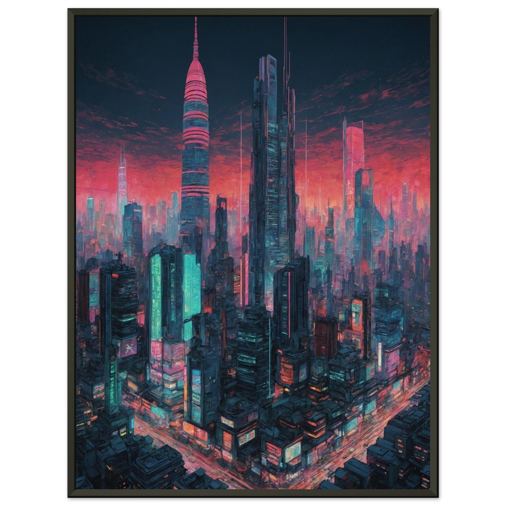 Premium Matte Paper Metal Framed Poster - Stilvolle Kunst in robustem Metallrahmen Print Material Modern Masterpieces 60x80 cm / 24x32″ 
