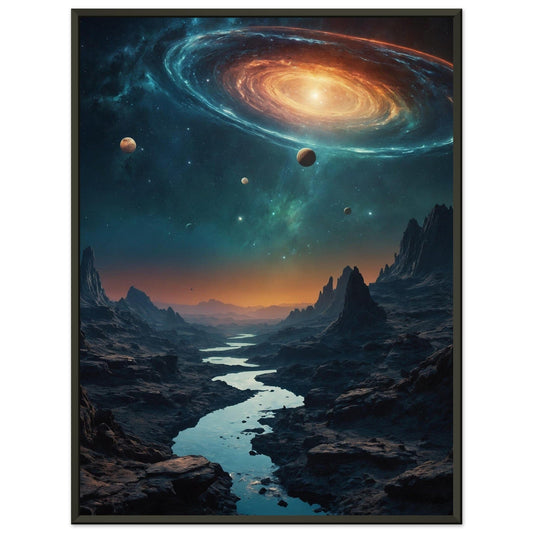 Premium Matte Paper Metal Framed Poster - Stilvolle Kunst in robustem Metallrahmen Print Material Modern Masterpieces 60x80 cm / 24x32″ 