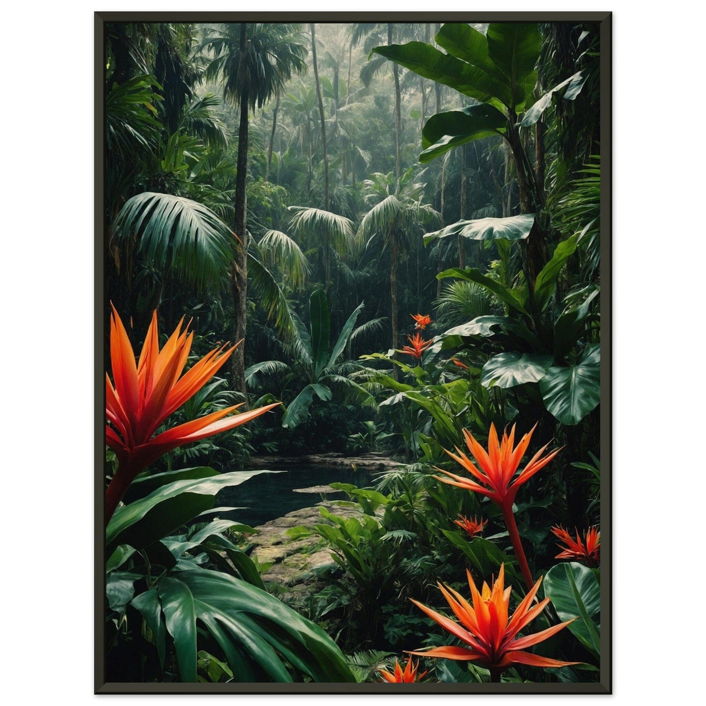 Premium Matte Paper Metal Framed Poster - Stilvolle Kunst in robustem Metallrahmen Print Material Modern Masterpieces 60x80 cm / 24x32″ 