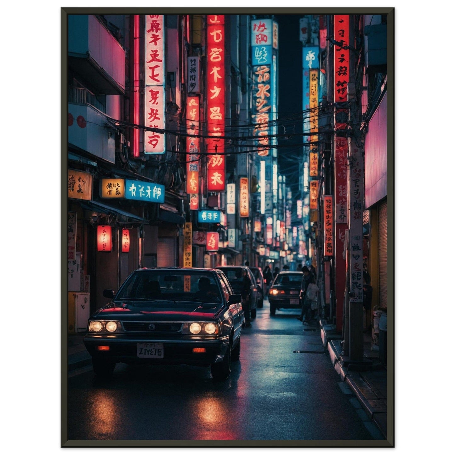 Premium Matte Paper Metal Framed Poster - Stilvolle Kunst in robustem Metallrahmen Print Material Modern Masterpieces 60x80 cm / 24x32″ 