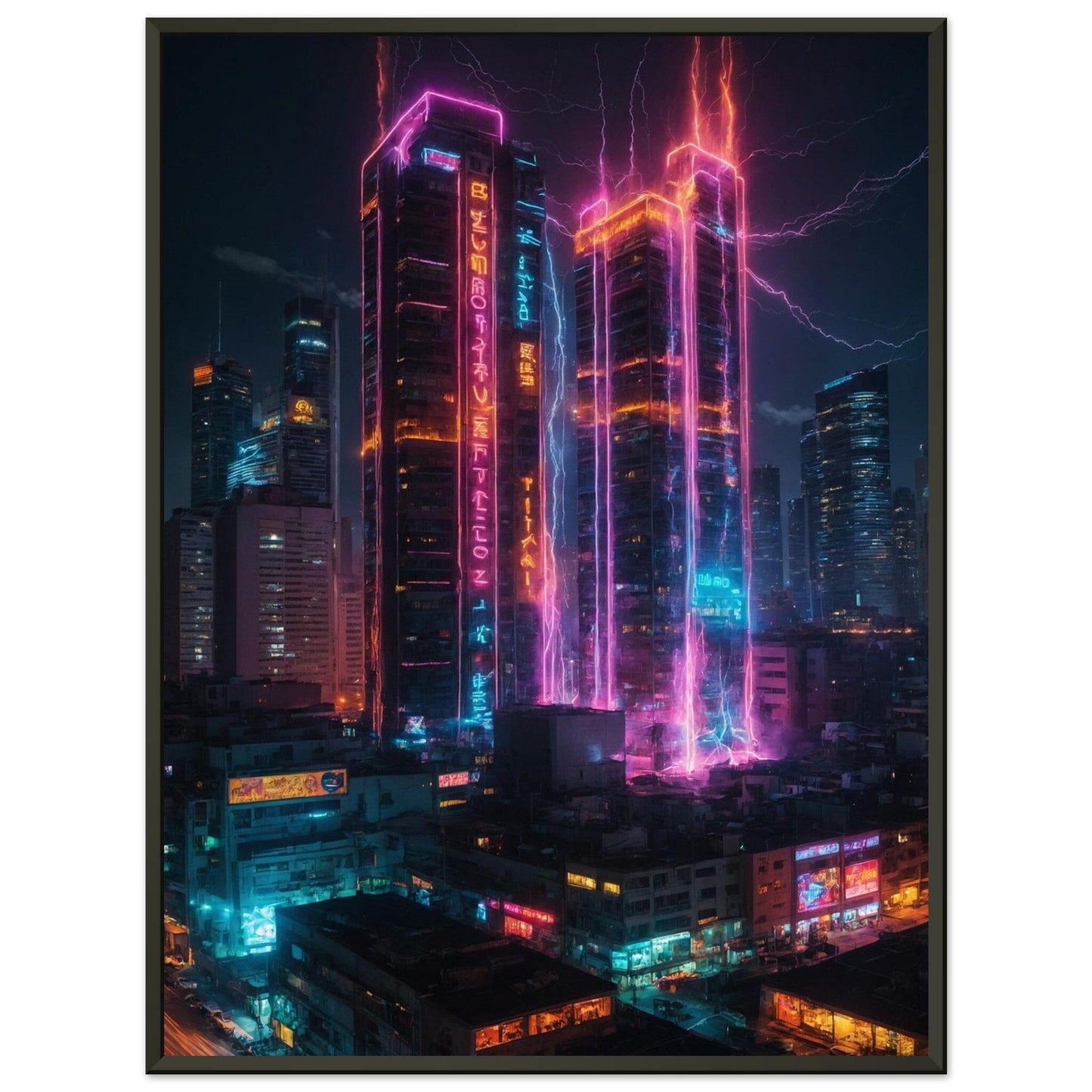 Premium Matte Paper Metal Framed Poster - Stilvolle Kunst in robustem Metallrahmen Print Material Modern Masterpieces 60x80 cm / 24x32″ 