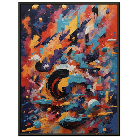 Premium Matte Paper Metal Framed Poster - Stilvolle Kunst in robustem Metallrahmen Print Material Modern Masterpieces 60x80 cm / 24x32″ 
