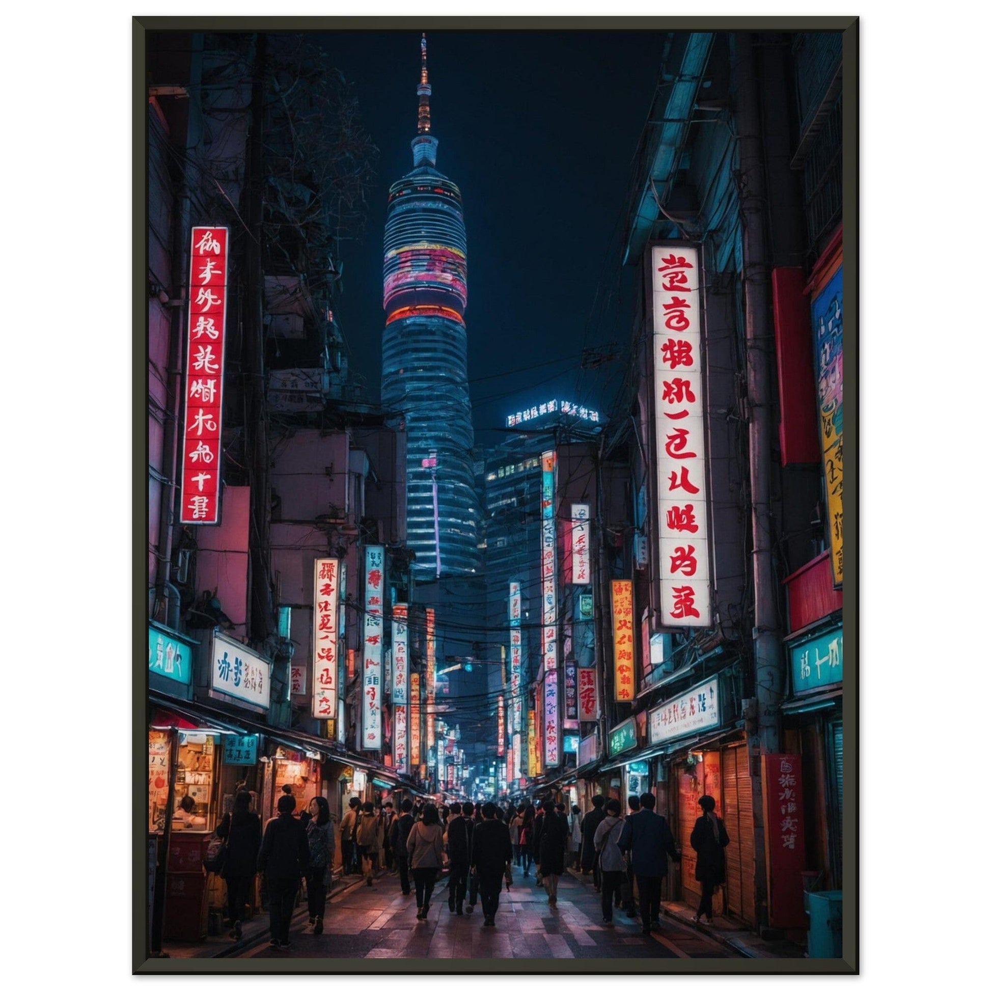 Premium Matte Paper Metal Framed Poster - Stilvolle Kunst in robustem Metallrahmen Print Material Modern Masterpieces 60x80 cm / 24x32″ 