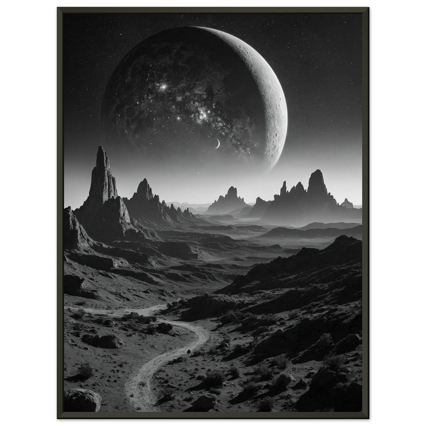 Premium Matte Paper Metal Framed Poster - Stilvolle Kunst in robustem Metallrahmen Print Material Modern Masterpieces 60x80 cm / 24x32″ 