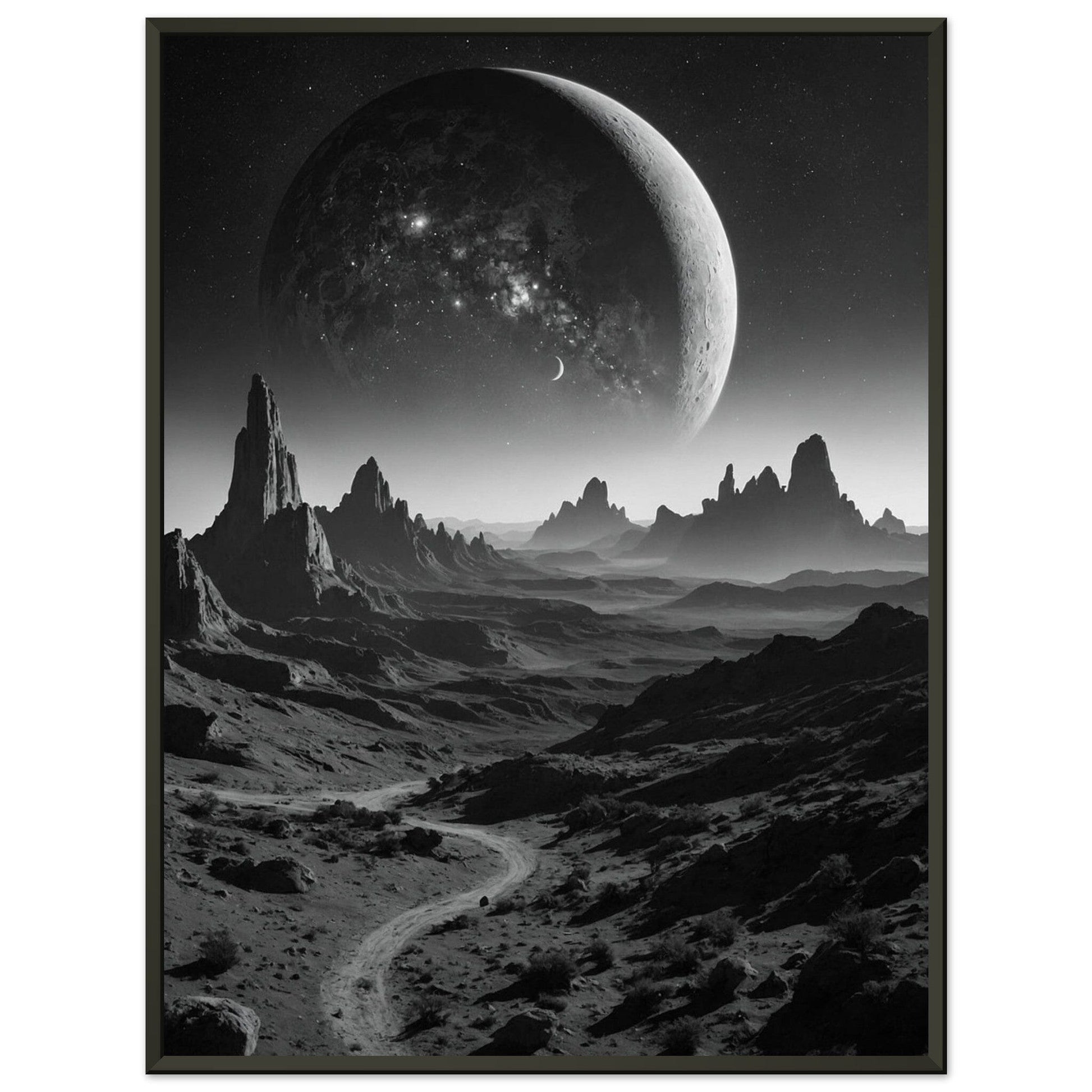 Premium Matte Paper Metal Framed Poster - Stilvolle Kunst in robustem Metallrahmen Print Material Modern Masterpieces 60x80 cm / 24x32″ 