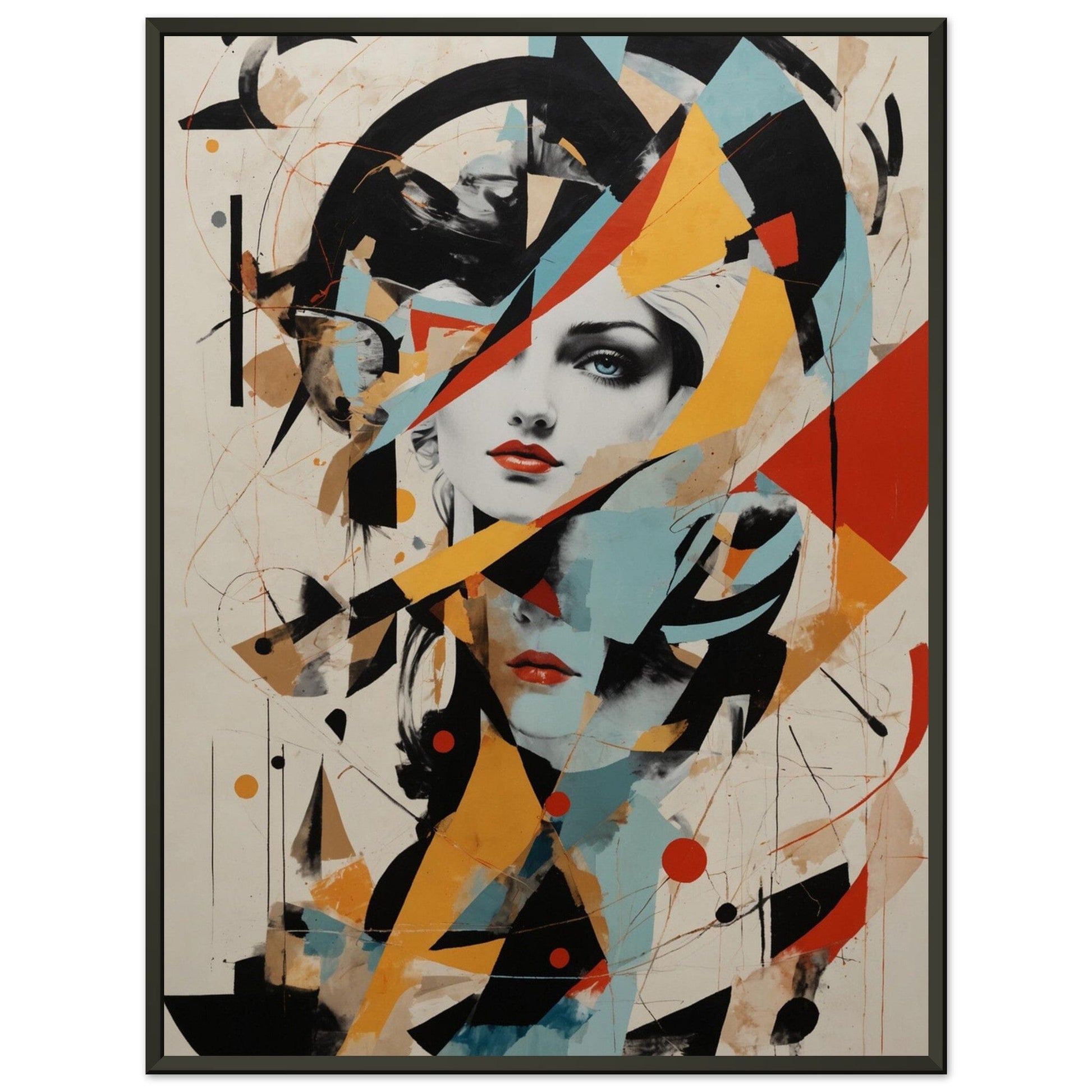 Premium Matte Paper Metal Framed Poster - Stilvolle Kunst in robustem Metallrahmen Print Material Modern Masterpieces 60x80 cm / 24x32″ 