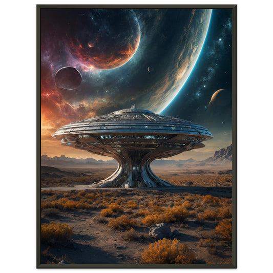 Premium Matte Paper Metal Framed Poster - Stilvolle Kunst in robustem Metallrahmen Print Material Modern Masterpieces 60x80 cm / 24x32″ 