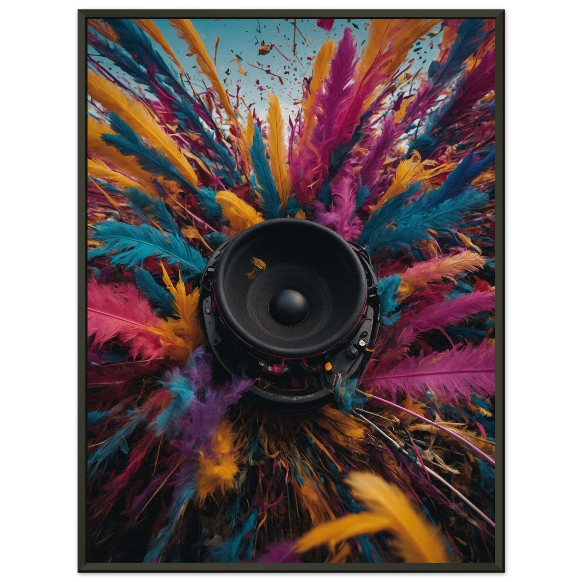 Premium Matte Paper Metal Framed Poster - Stilvolle Kunst in robustem Metallrahmen Print Material Modern Masterpieces 60x80 cm / 24x32″ 