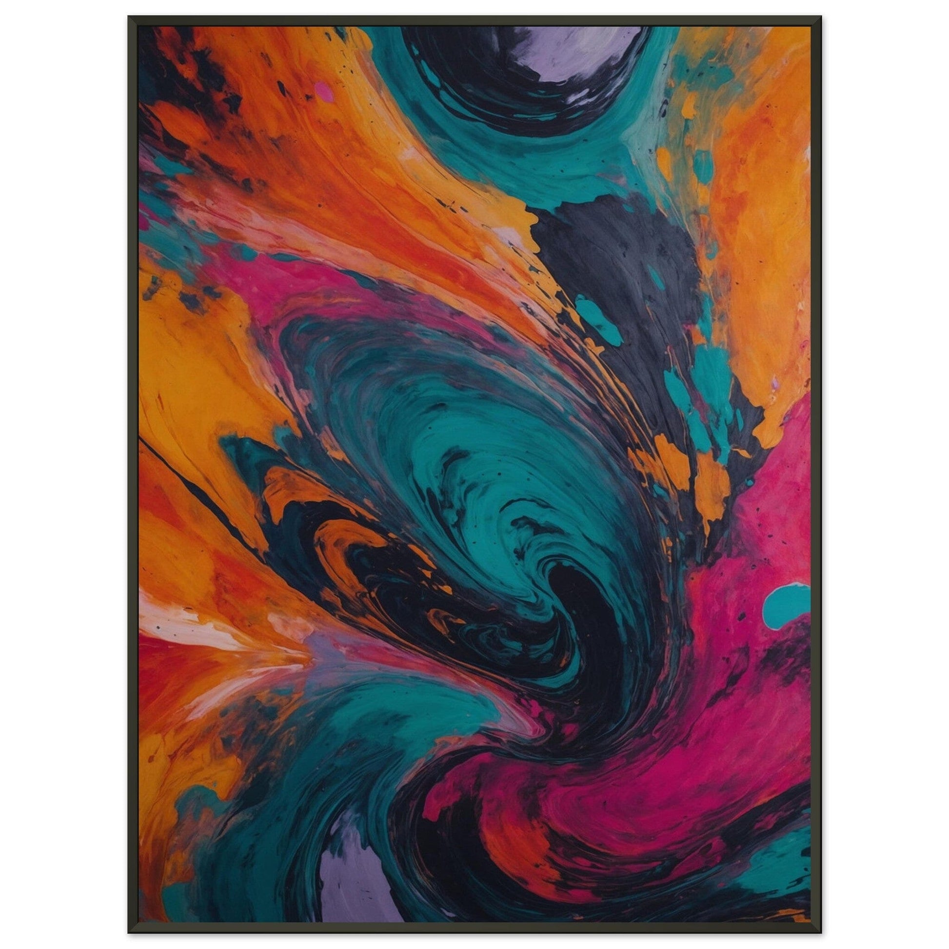Premium Matte Paper Metal Framed Poster - Stilvolle Kunst in robustem Metallrahmen Print Material Modern Masterpieces 60x80 cm / 24x32″ 