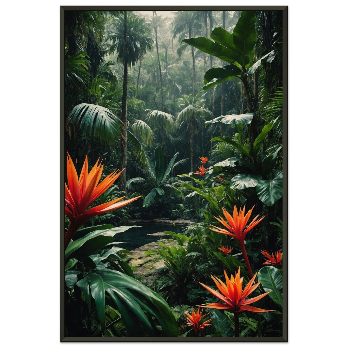 Premium Matte Paper Metal Framed Poster - Stilvolle Kunst in robustem Metallrahmen Print Material Modern Masterpieces 60x90 cm / 24x36″ 