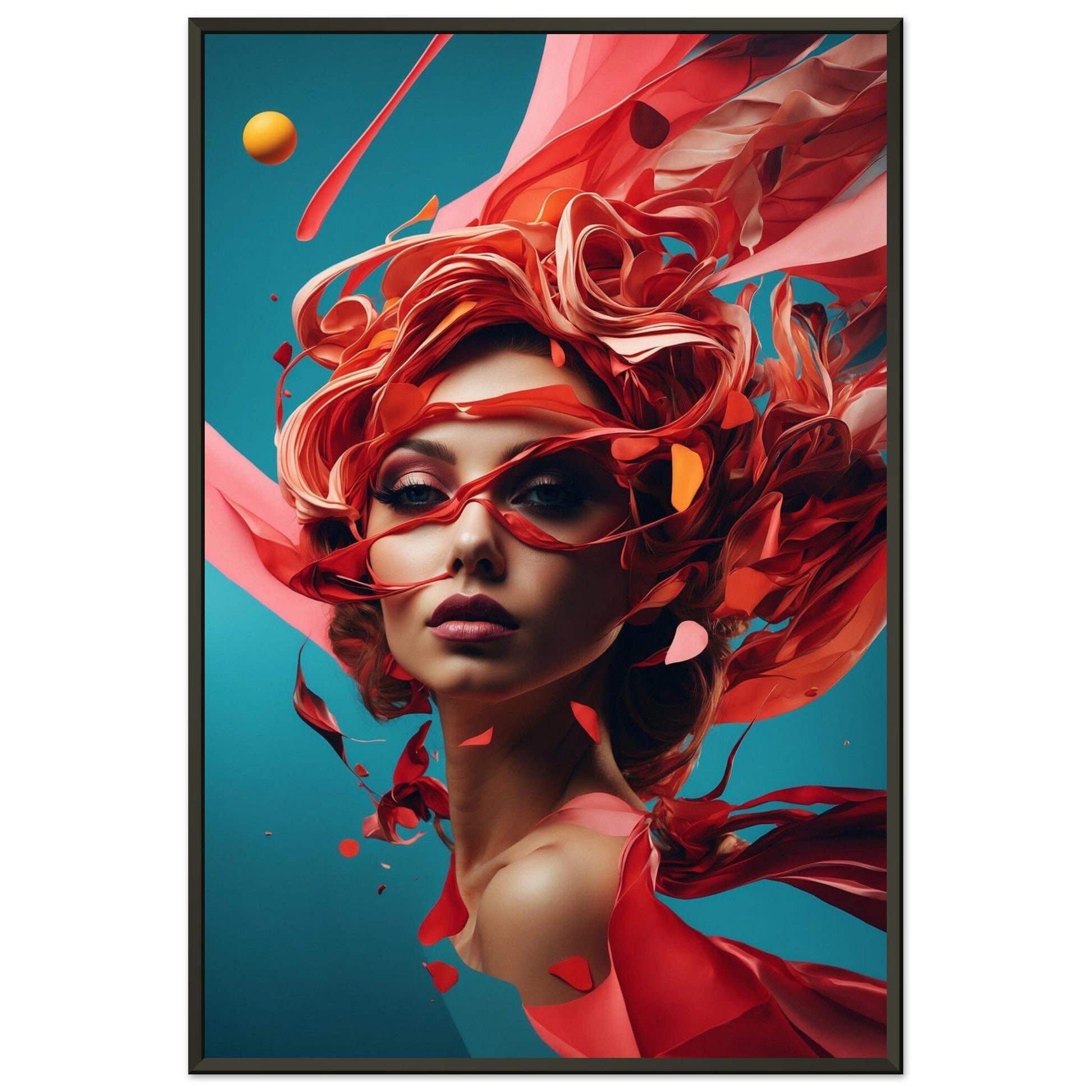 Premium Matte Paper Metal Framed Poster - Stilvolle Kunst in robustem Metallrahmen Print Material Modern Masterpieces 60x90 cm / 24x36″ 