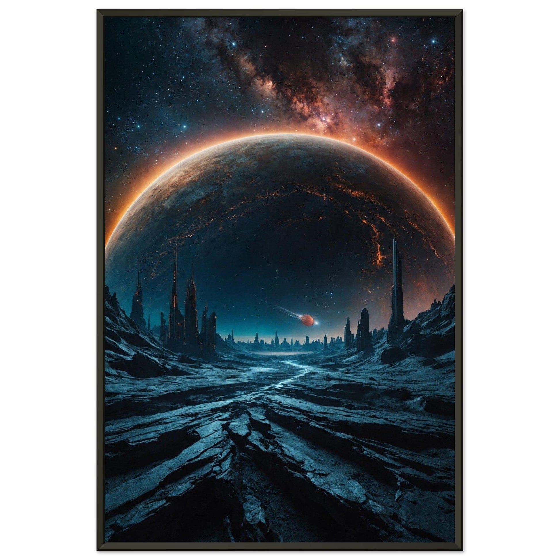 Premium Matte Paper Metal Framed Poster - Stilvolle Kunst in robustem Metallrahmen Print Material Modern Masterpieces 60x90 cm / 24x36″ 