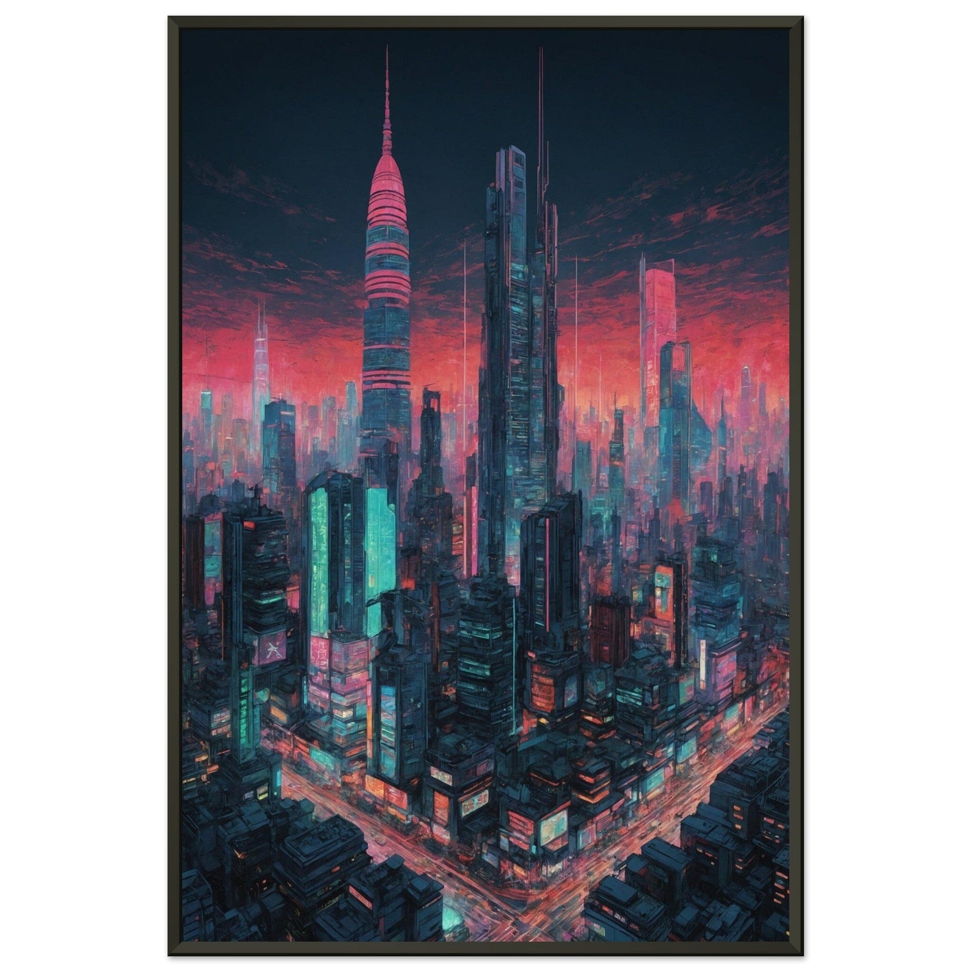 Premium Matte Paper Metal Framed Poster - Stilvolle Kunst in robustem Metallrahmen Print Material Modern Masterpieces 60x90 cm / 24x36″ 