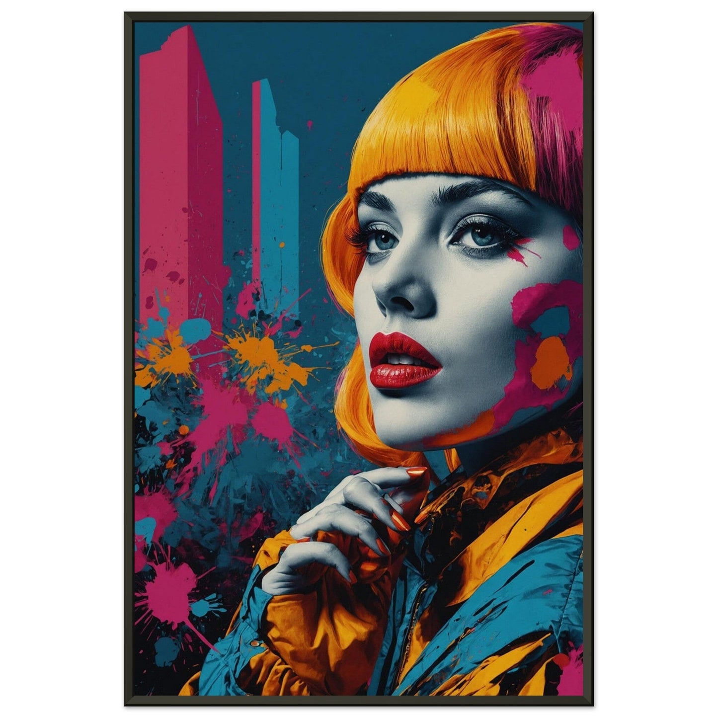 Premium Matte Paper Metal Framed Poster - Stilvolle Kunst in robustem Metallrahmen Print Material Modern Masterpieces 60x90 cm / 24x36″ 