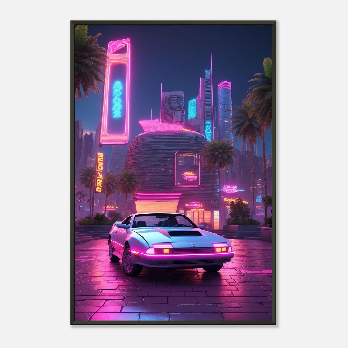 Premium Matte Paper Metal Framed Poster - Stilvolle Kunst in robustem Metallrahmen Print Material Modern Masterpieces 60x90 cm / 24x36″ 
