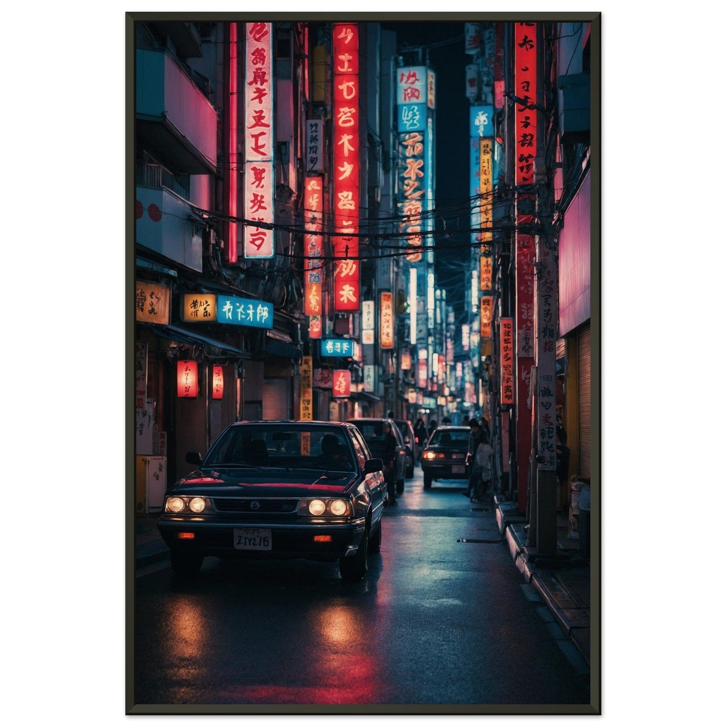 Premium Matte Paper Metal Framed Poster - Stilvolle Kunst in robustem Metallrahmen Print Material Modern Masterpieces 60x90 cm / 24x36″ 