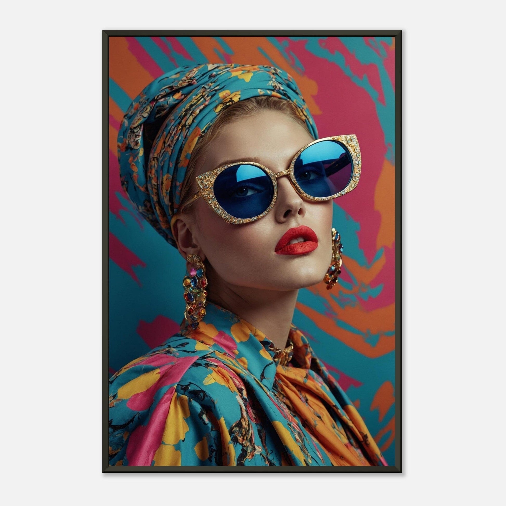 Premium Matte Paper Metal Framed Poster - Stilvolle Kunst in robustem Metallrahmen Print Material Modern Masterpieces 60x90 cm / 24x36″ 