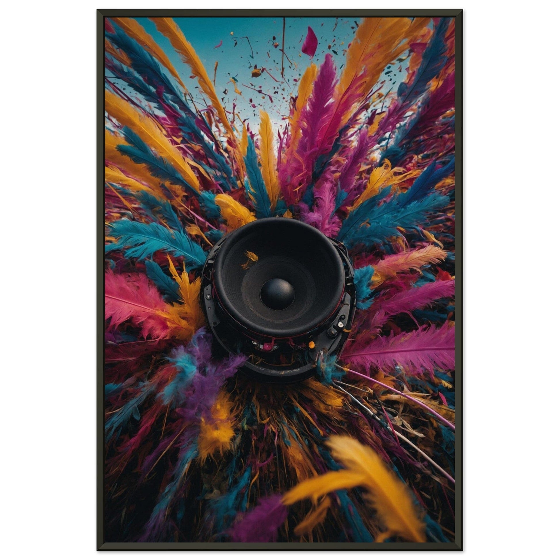 Premium Matte Paper Metal Framed Poster - Stilvolle Kunst in robustem Metallrahmen Print Material Modern Masterpieces 60x90 cm / 24x36″ 
