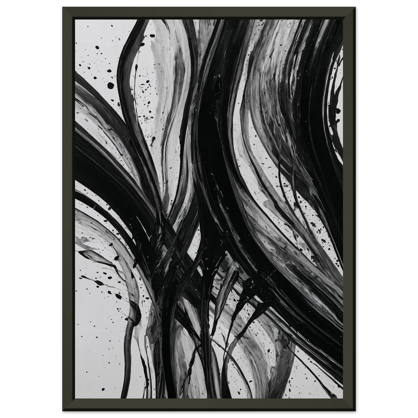 Premium Matte Paper Metal Framed Poster - Stilvolle Kunst in robustem Metallrahmen Print Material Modern Masterpieces A4 21x29.7 cm / 8x12″ 