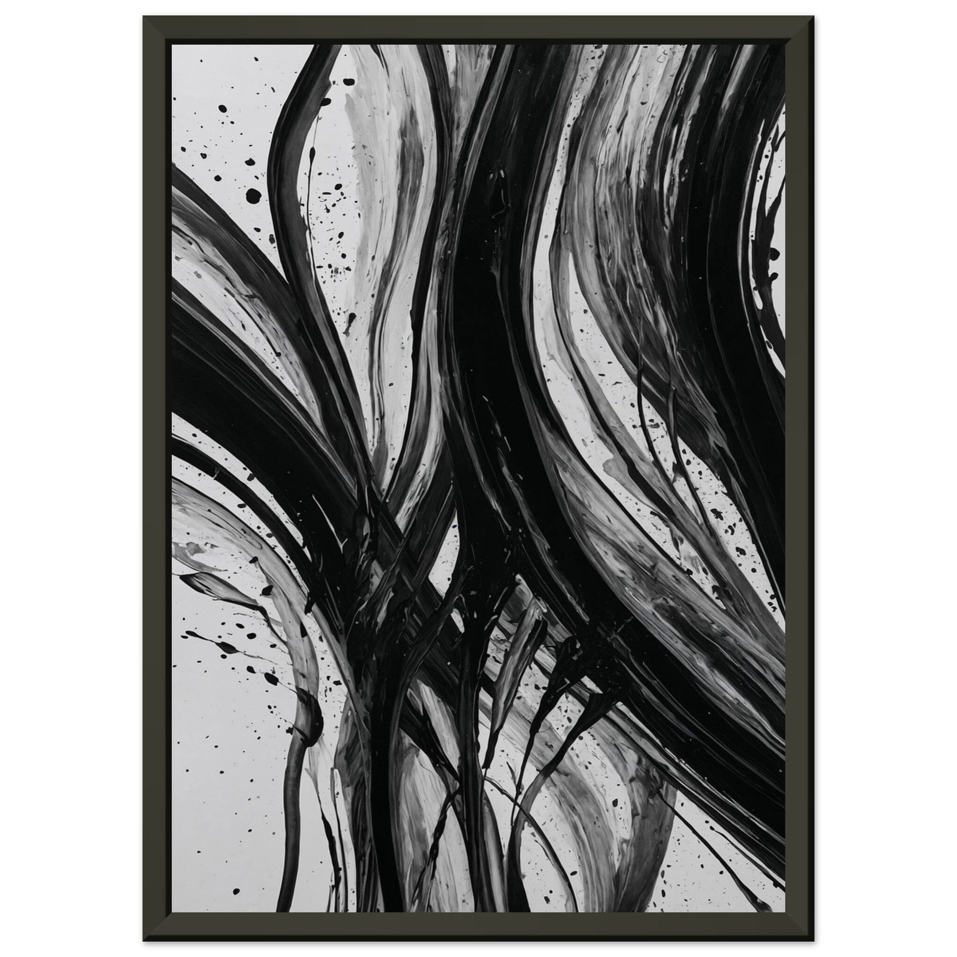 Premium Matte Paper Metal Framed Poster - Stilvolle Kunst in robustem Metallrahmen Print Material Modern Masterpieces A4 21x29.7 cm / 8x12″ 