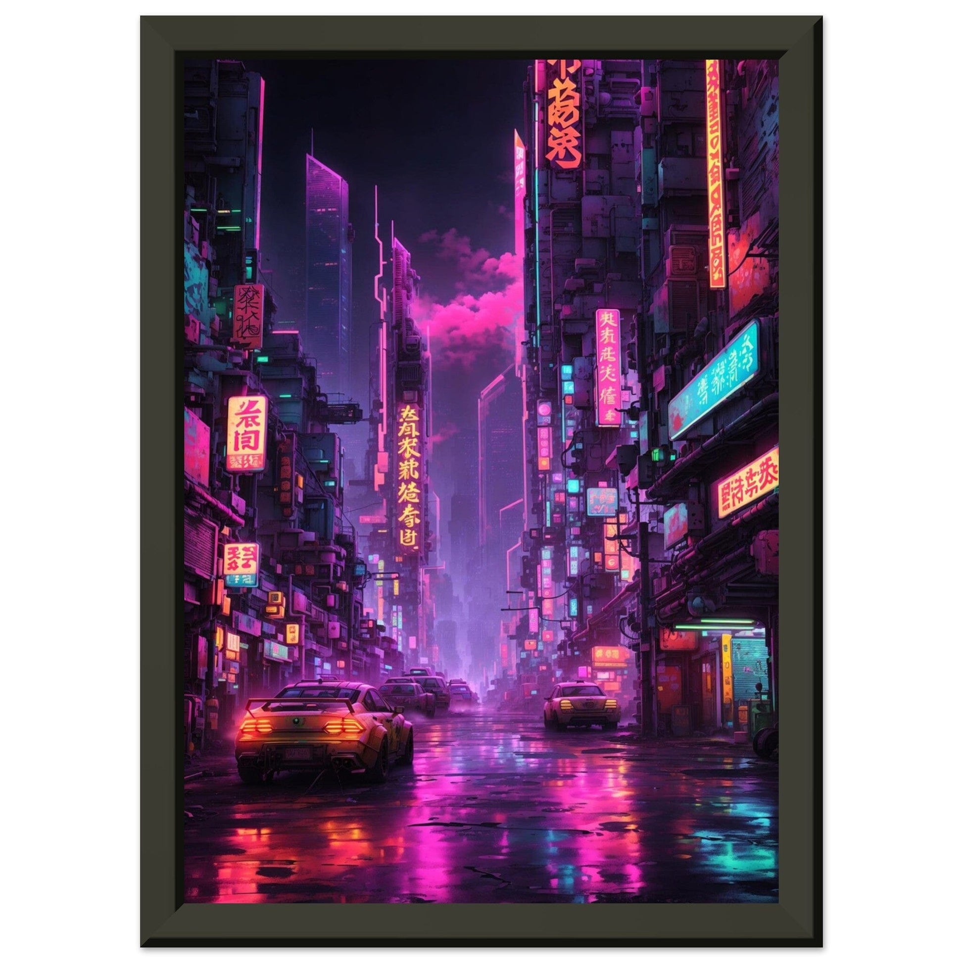 Premium Matte Paper Metal Framed Poster - Stilvolle Kunst in robustem Metallrahmen Print Material Modern Masterpieces A4 21x29.7 cm / 8x12″ 