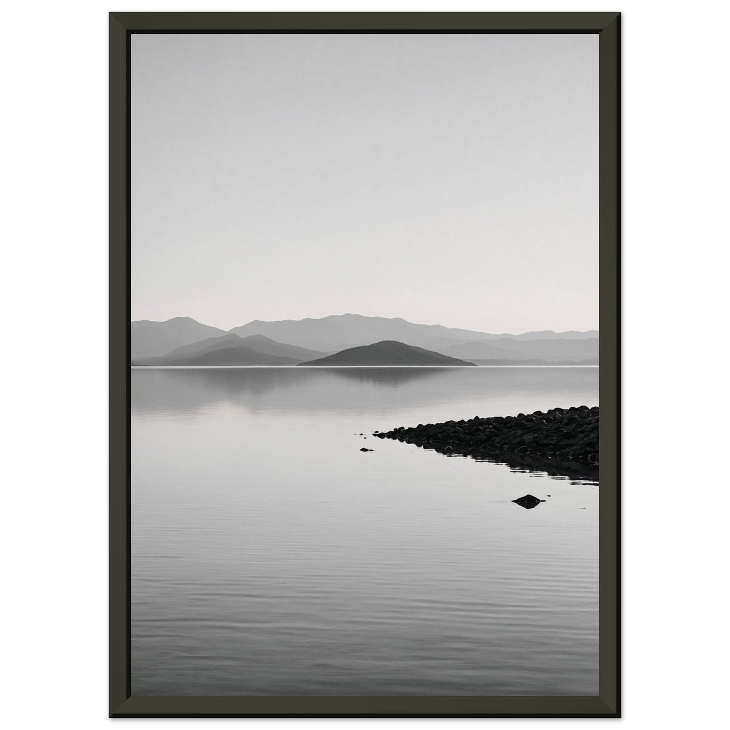 Premium Matte Paper Metal Framed Poster - Stilvolle Kunst in robustem Metallrahmen Print Material Modern Masterpieces A4 21x29.7 cm / 8x12″ 