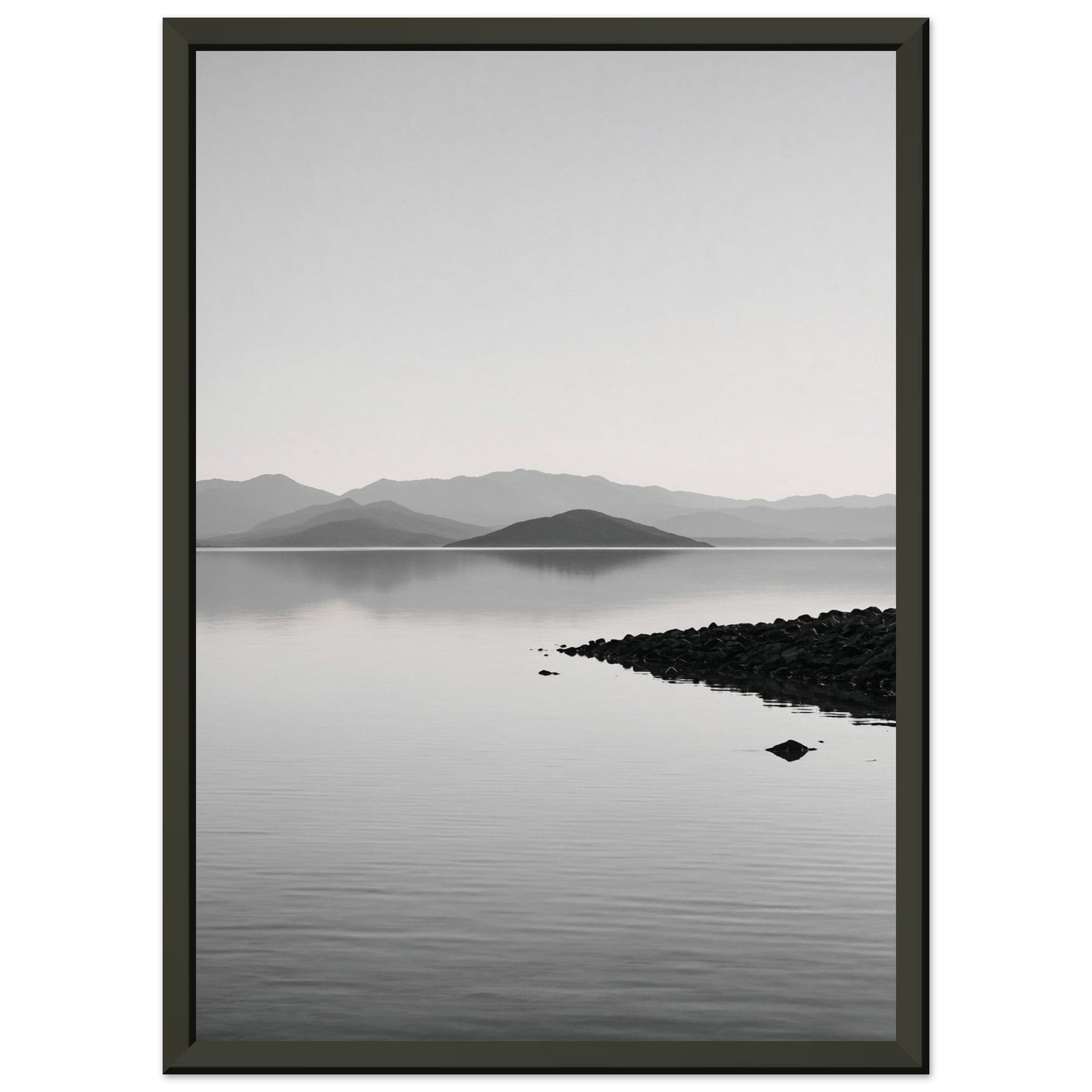 Premium Matte Paper Metal Framed Poster - Stilvolle Kunst in robustem Metallrahmen Print Material Modern Masterpieces A4 21x29.7 cm / 8x12″ 