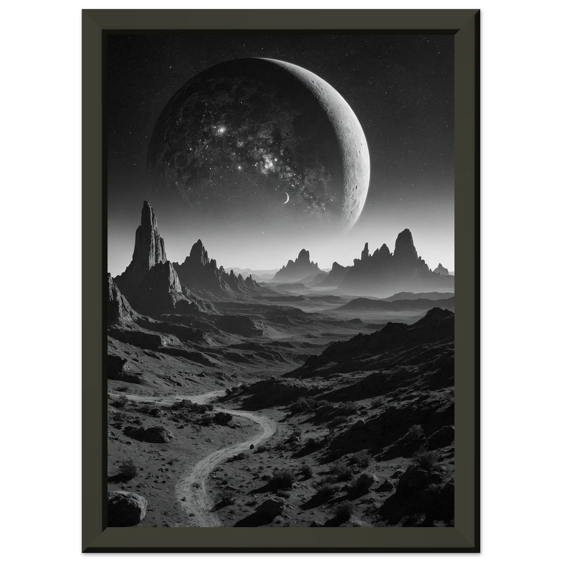 Premium Matte Paper Metal Framed Poster - Stilvolle Kunst in robustem Metallrahmen Print Material Modern Masterpieces A4 21x29.7 cm / 8x12″ 