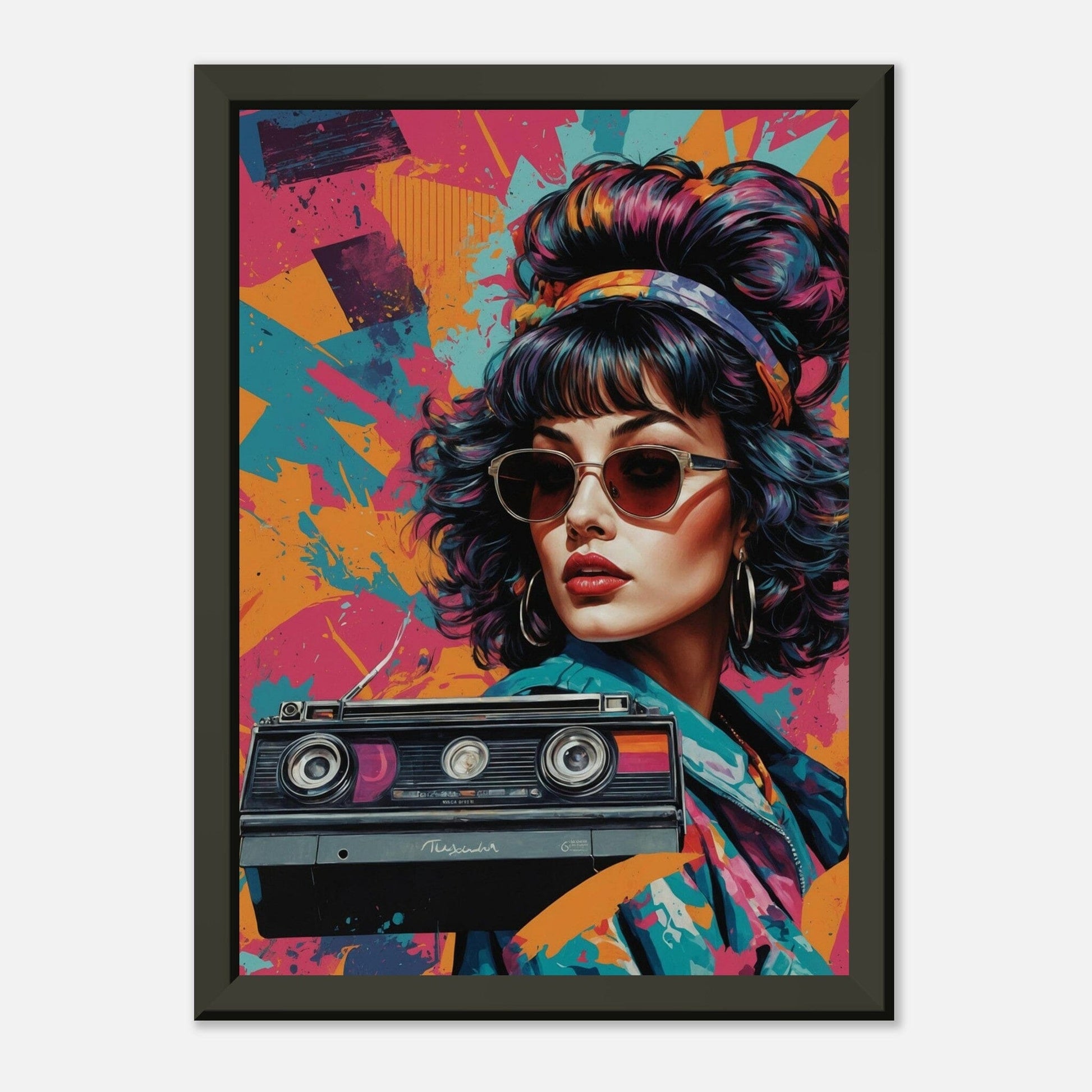 Premium Matte Paper Metal Framed Poster - Stilvolle Kunst in robustem Metallrahmen Print Material Modern Masterpieces A4 21x29.7 cm / 8x12″ 