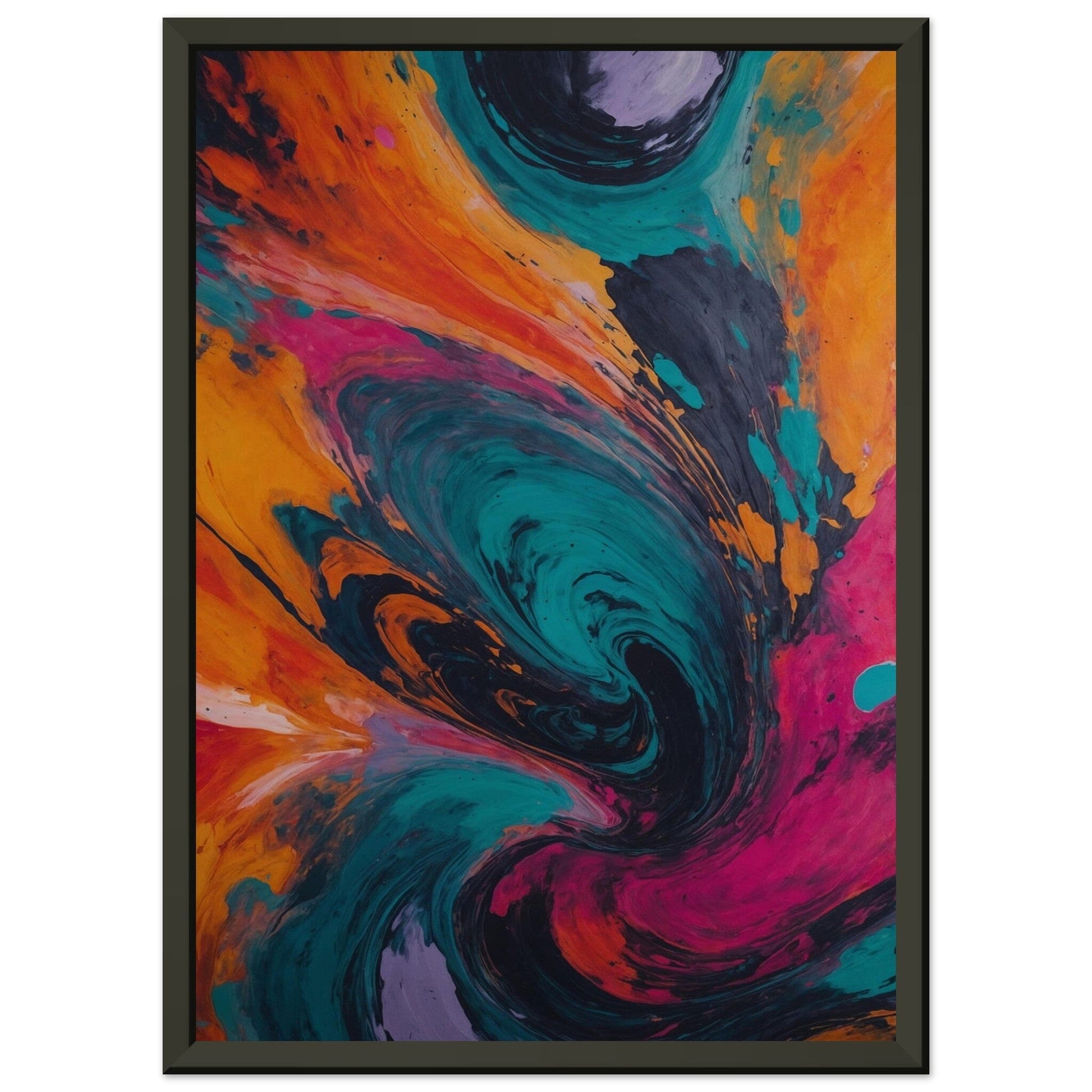 Premium Matte Paper Metal Framed Poster - Stilvolle Kunst in robustem Metallrahmen Print Material Modern Masterpieces A4 21x29.7 cm / 8x12″ 