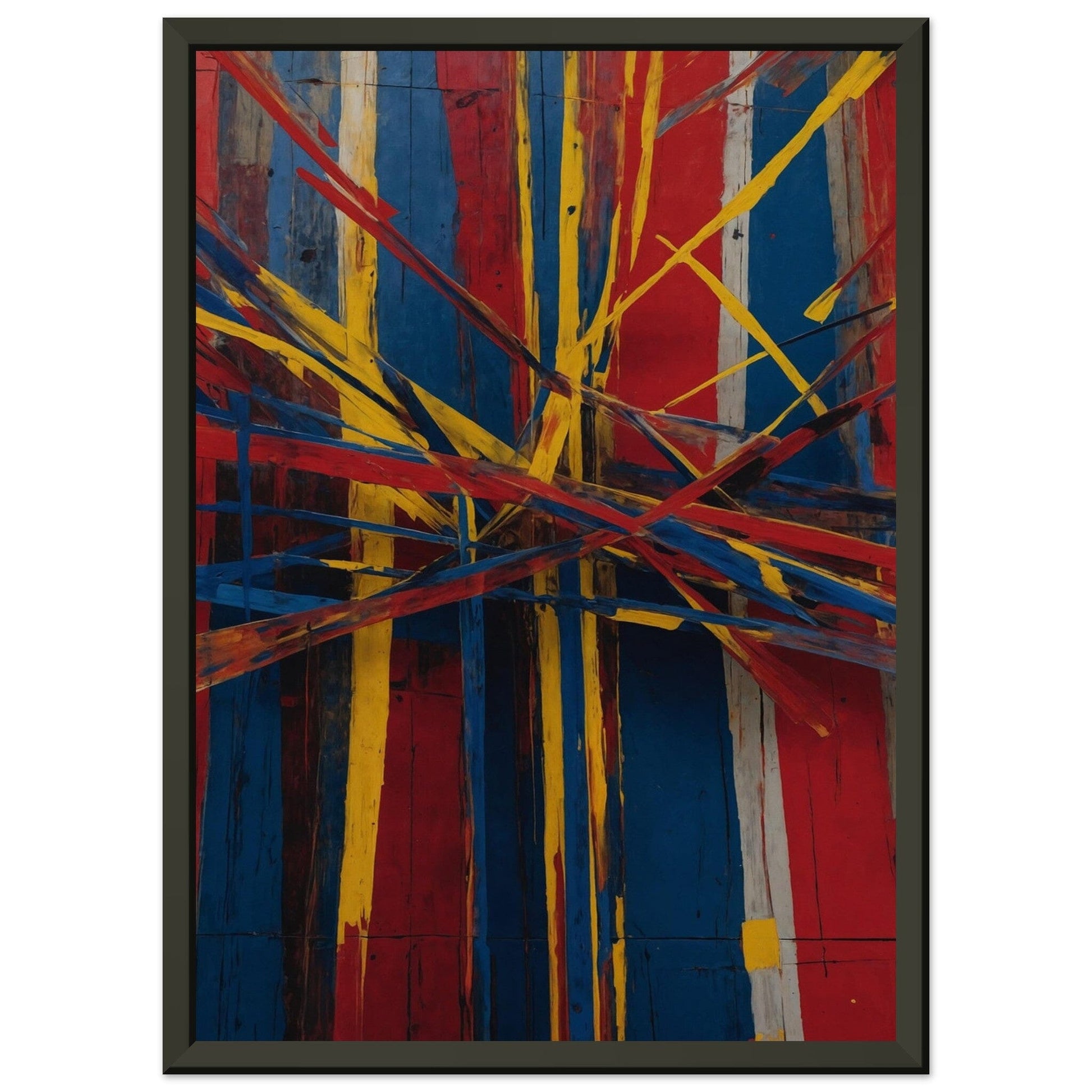 Premium Matte Paper Metal Framed Poster - Stilvolle Kunst in robustem Metallrahmen Print Material Modern Masterpieces A4 21x29.7 cm / 8x12″ 