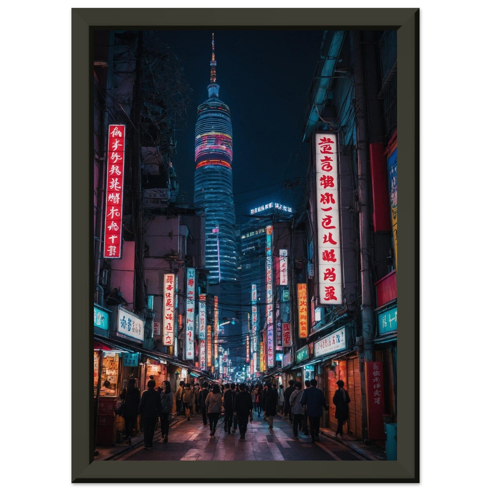 Premium Matte Paper Metal Framed Poster - Stilvolle Kunst in robustem Metallrahmen Print Material Modern Masterpieces A4 21x29.7 cm / 8x12″ 
