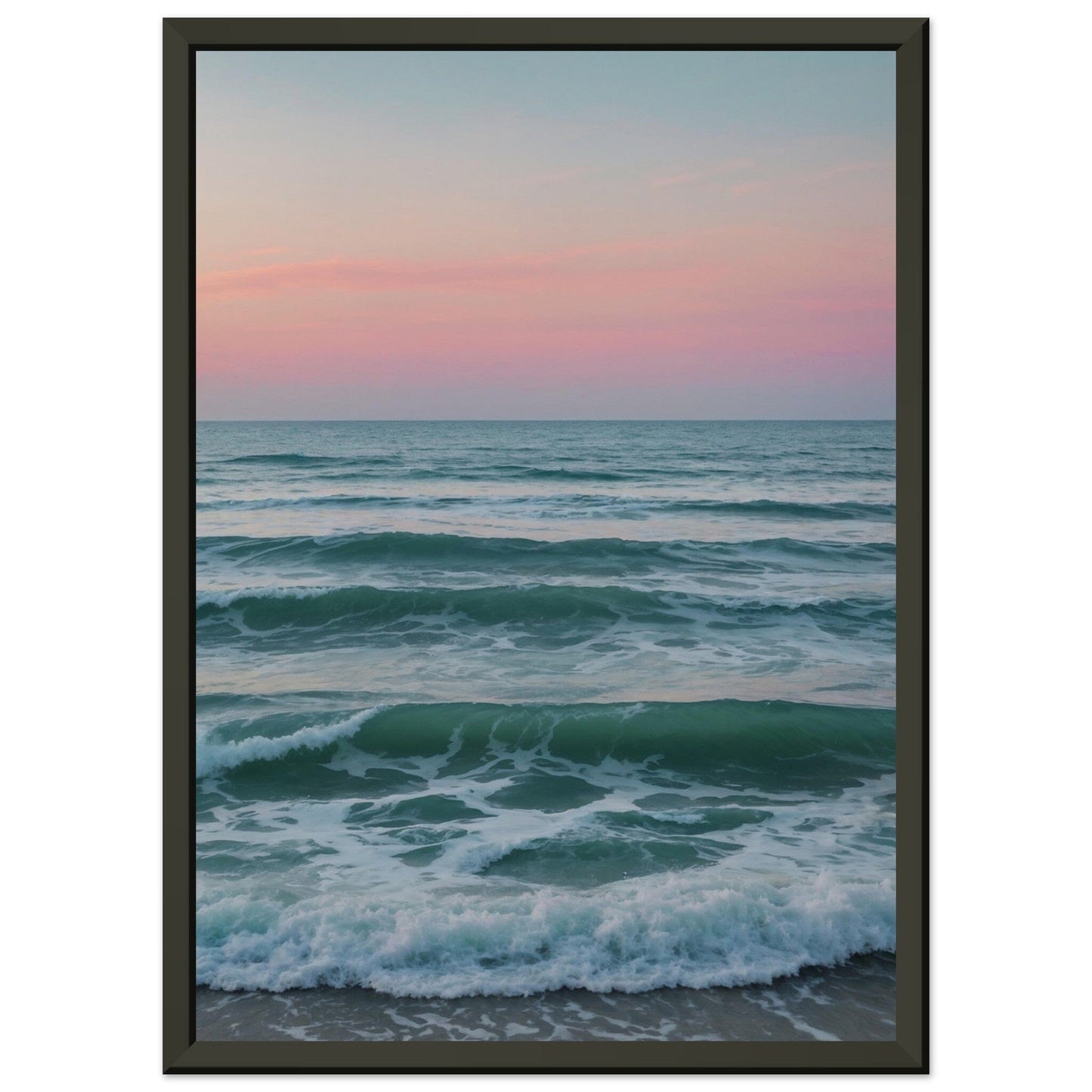 Premium Matte Paper Metal Framed Poster - Stilvolle Kunst in robustem Metallrahmen Print Material Modern Masterpieces A4 21x29.7 cm / 8x12″ 
