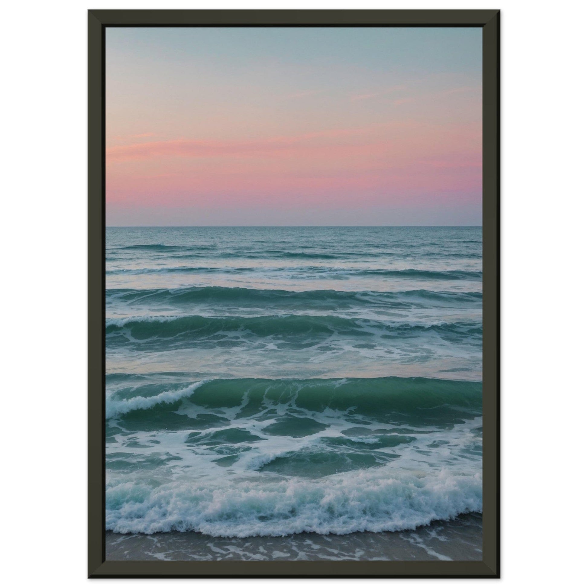 Premium Matte Paper Metal Framed Poster - Stilvolle Kunst in robustem Metallrahmen Print Material Modern Masterpieces A4 21x29.7 cm / 8x12″ 