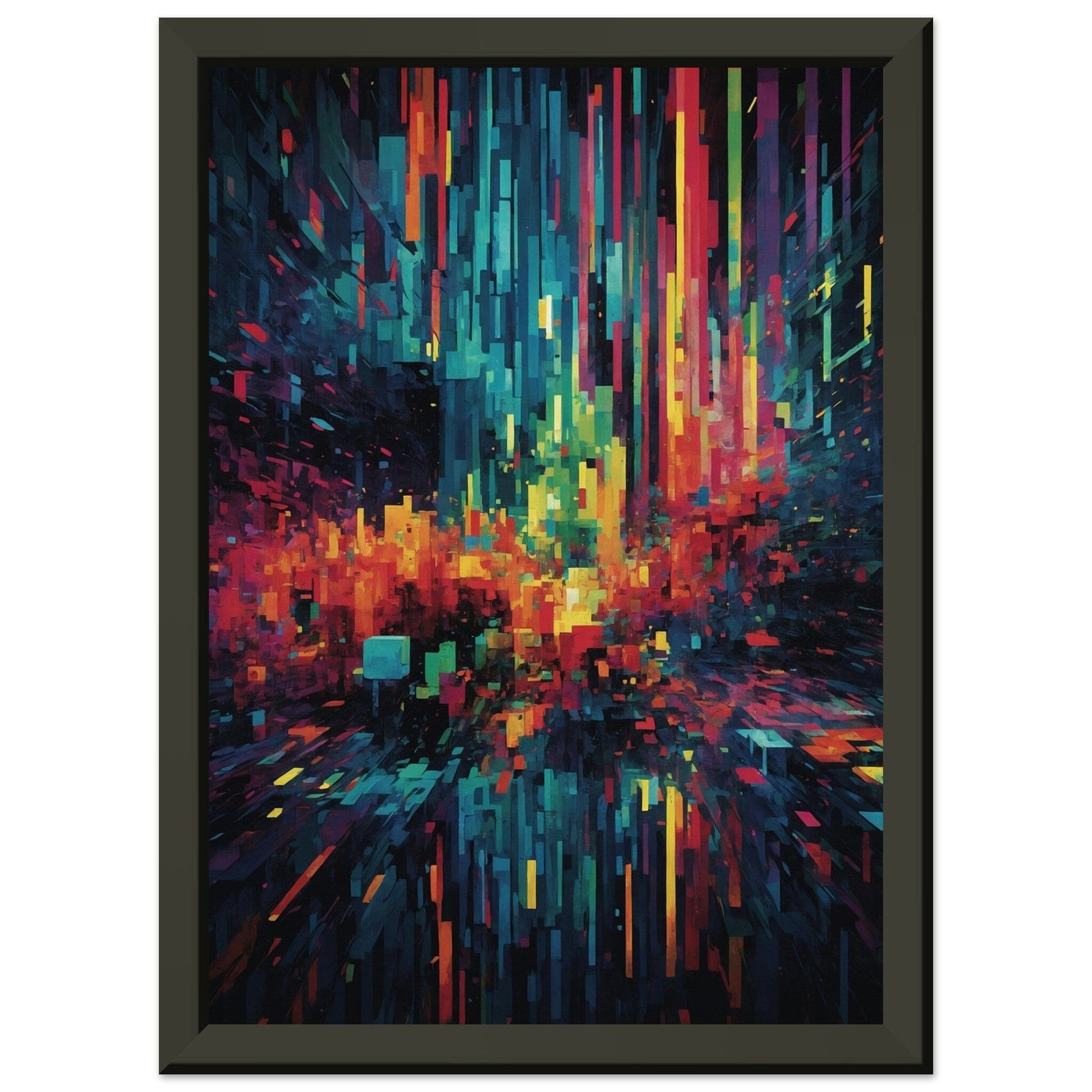 Premium Matte Paper Metal Framed Poster - Stilvolle Kunst in robustem Metallrahmen Print Material Modern Masterpieces A4 21x29.7 cm / 8x12″ 