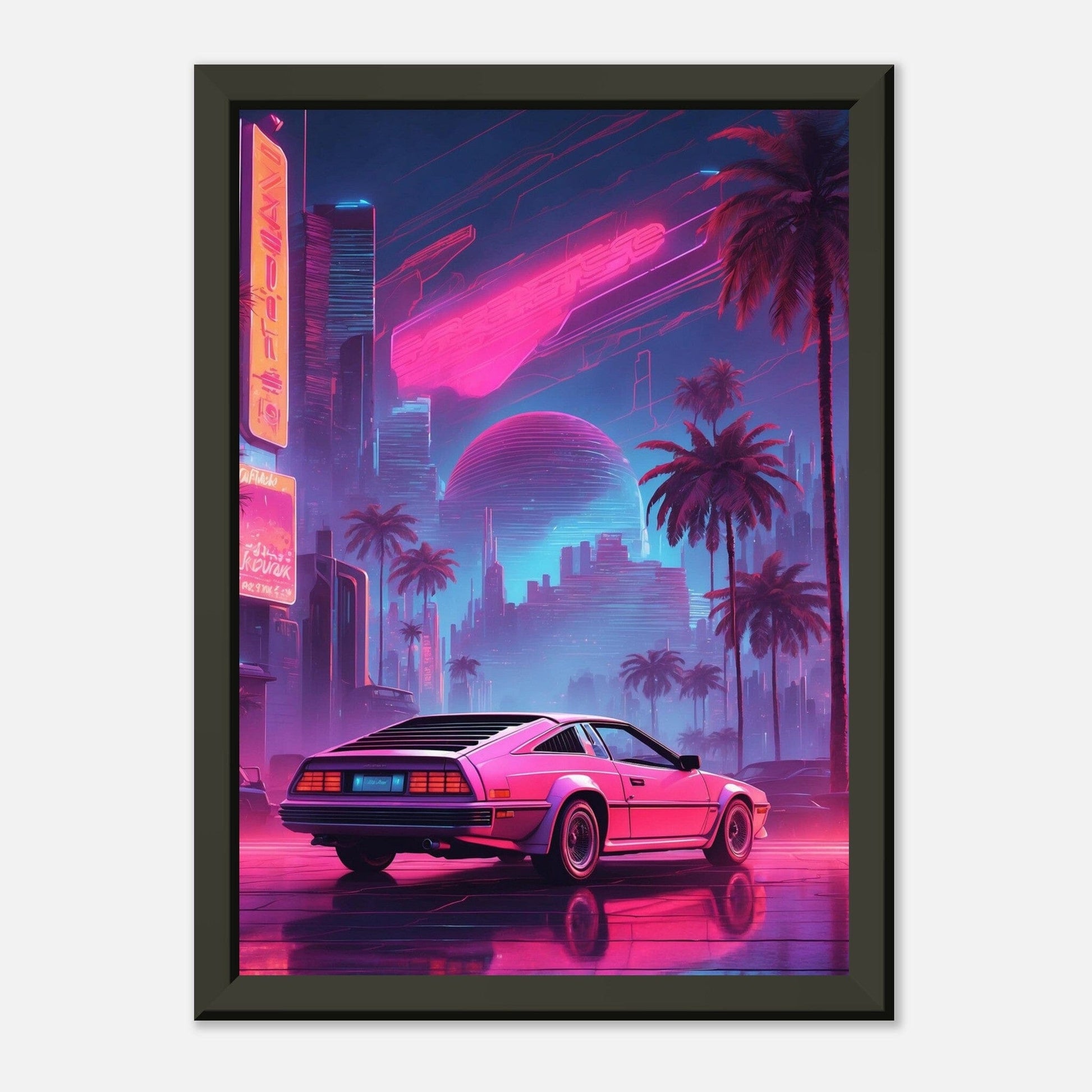 Premium Matte Paper Metal Framed Poster - Stilvolle Kunst in robustem Metallrahmen Print Material Modern Masterpieces A4 21x29.7 cm / 8x12″ 