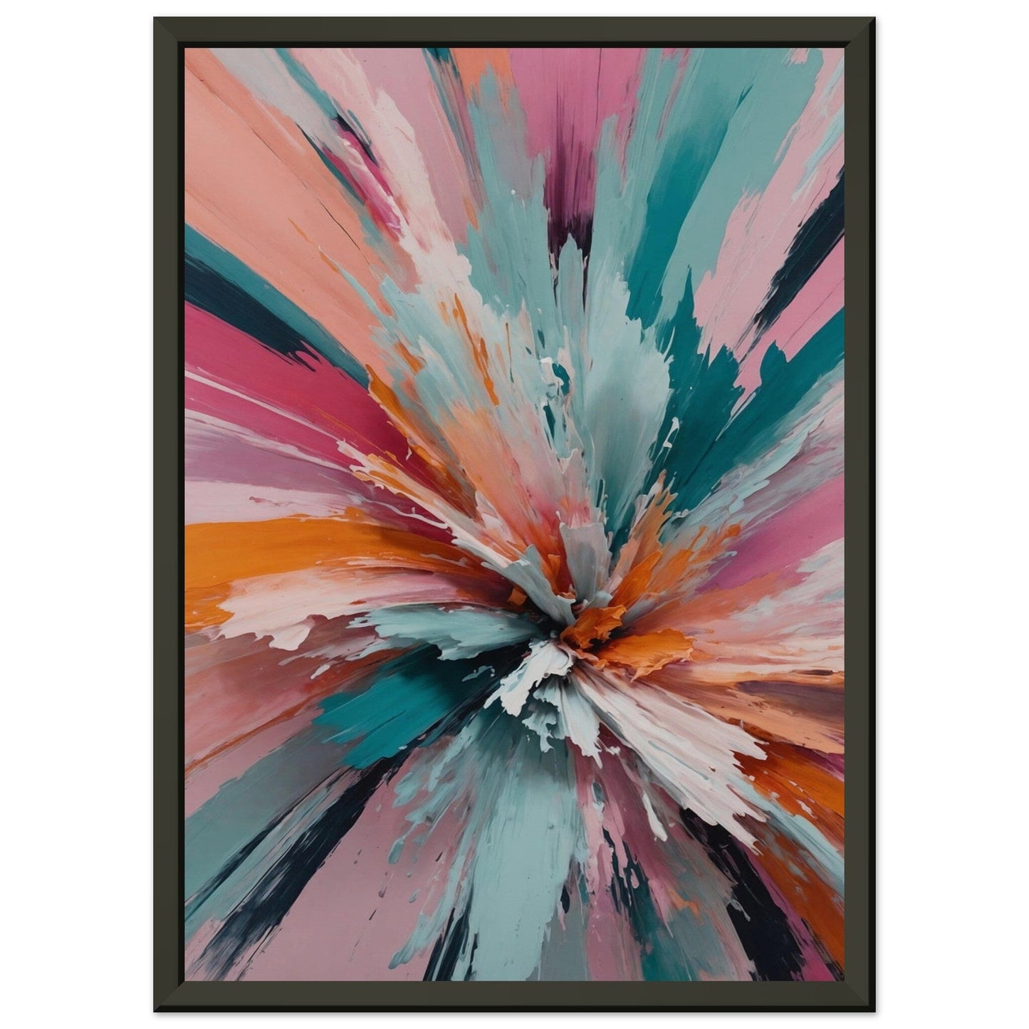 Premium Matte Paper Metal Framed Poster - Stilvolle Kunst in robustem Metallrahmen Print Material Modern Masterpieces A4 21x29.7 cm / 8x12″ 