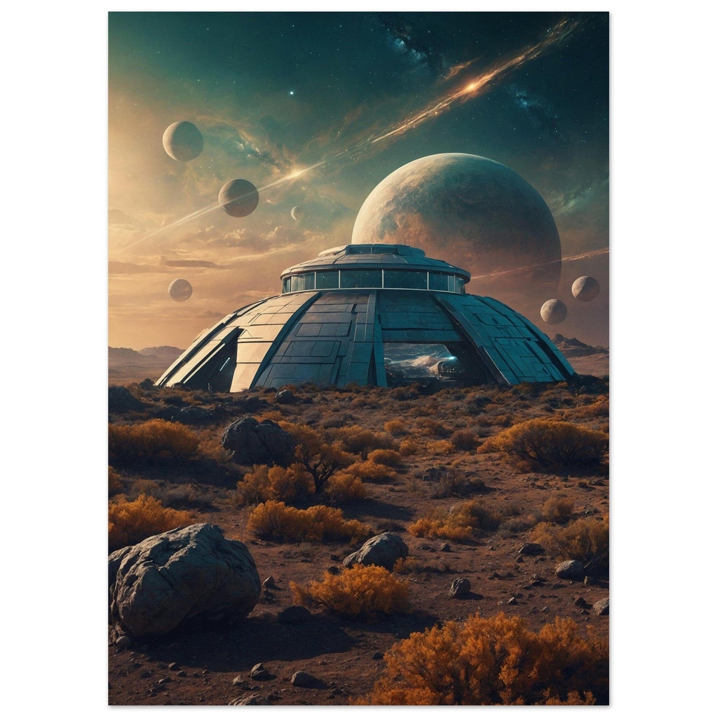 Premium Matte Paper Poster - Masterpiece für moderne Wohnkultur Print Material Modern Masterpieces 13x18 cm / 5x7″ 