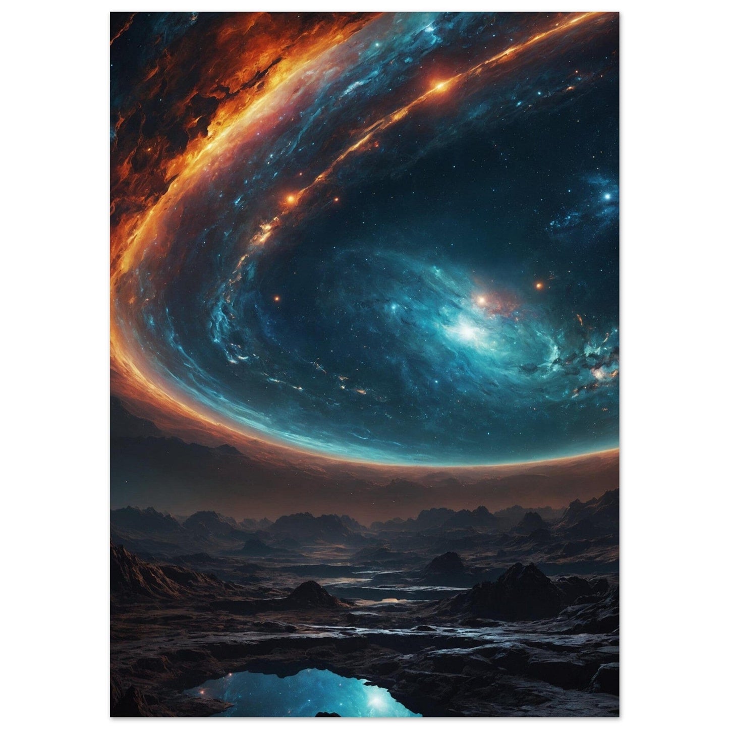 Premium Matte Paper Poster - Masterpiece für moderne Wohnkultur Print Material Modern Masterpieces 13x18 cm / 5x7″ 