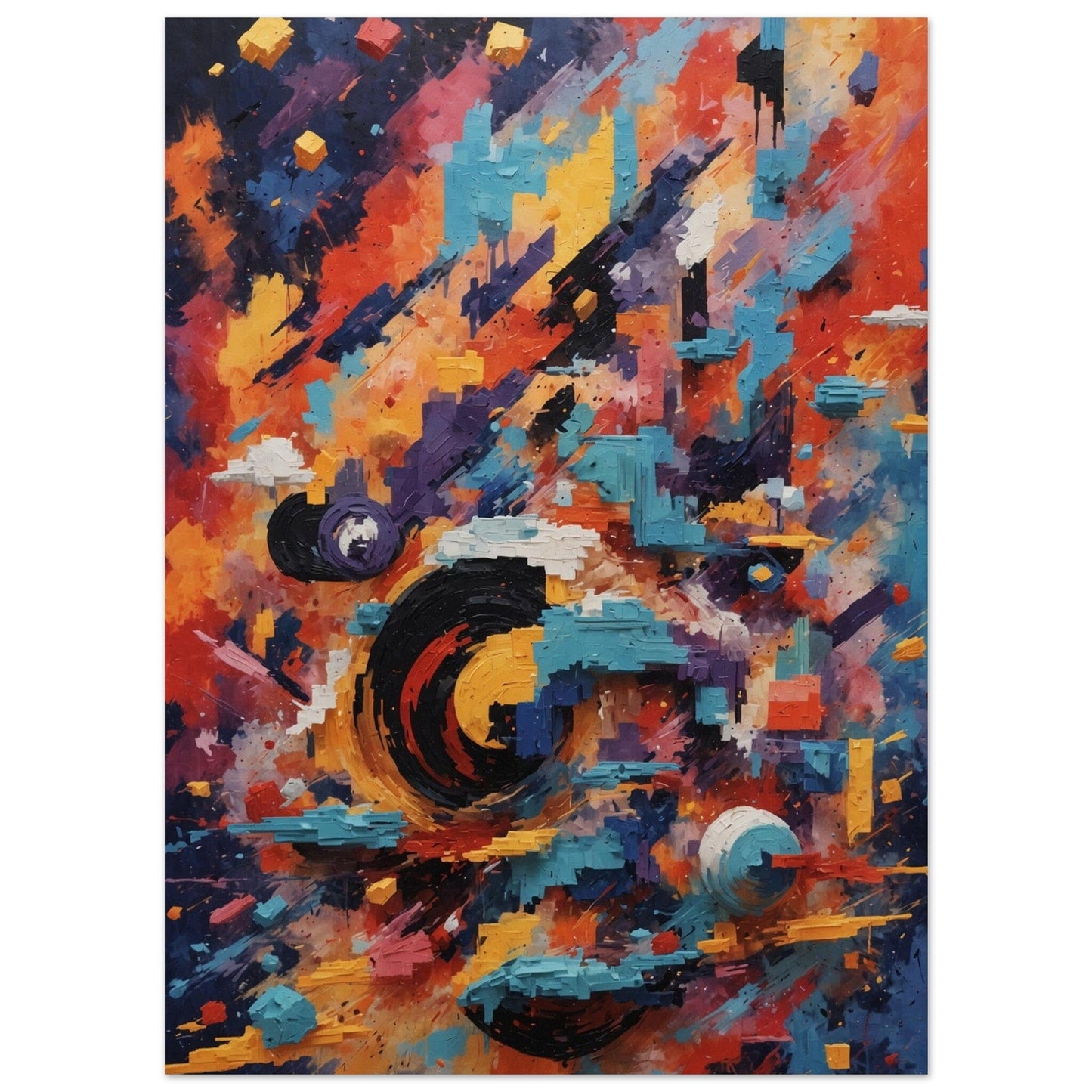 Premium Matte Paper Poster - Masterpiece für moderne Wohnkultur Print Material Modern Masterpieces 13x18 cm / 5x7″ 