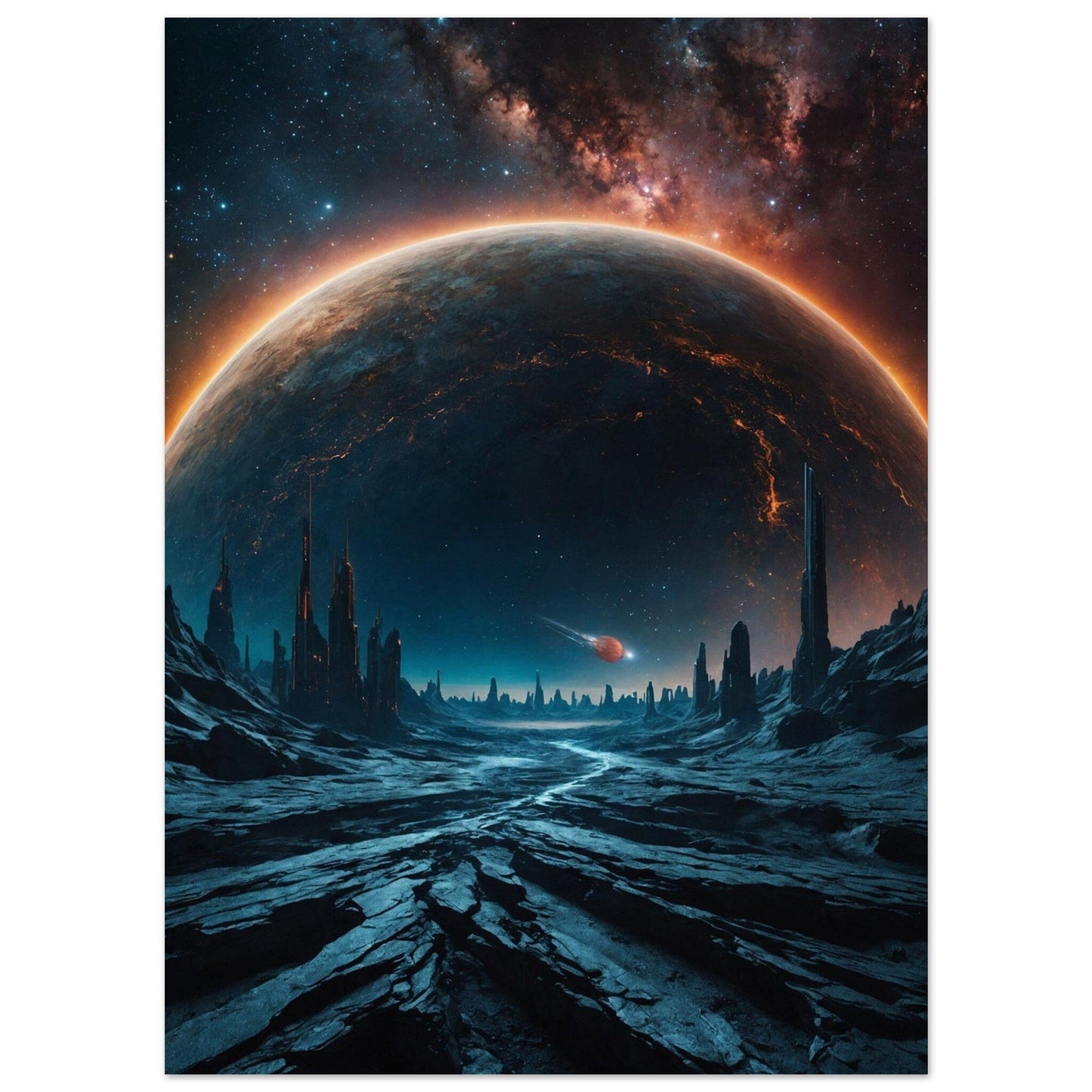 Premium Matte Paper Poster - Masterpiece für moderne Wohnkultur Print Material Modern Masterpieces 13x18 cm / 5x7″ 