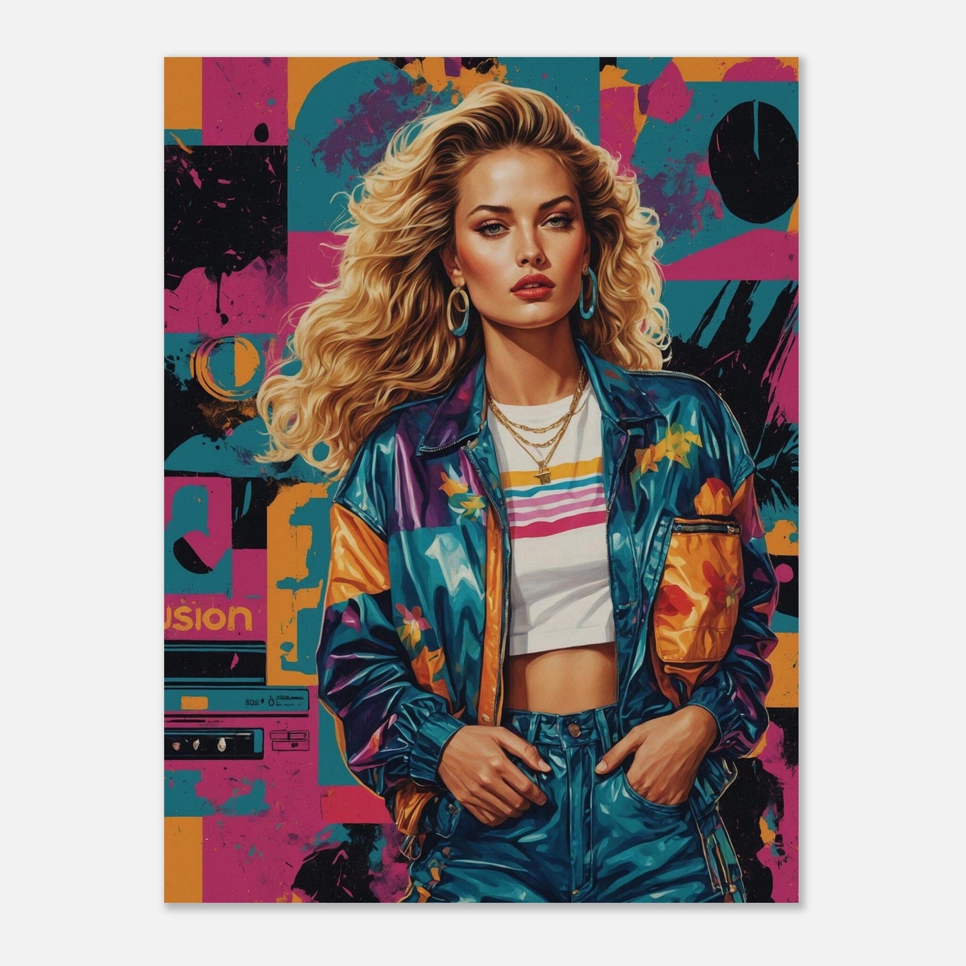 Premium Matte Paper Poster - Masterpiece für moderne Wohnkultur Print Material Modern Masterpieces 15x20 cm / 6x8″ 