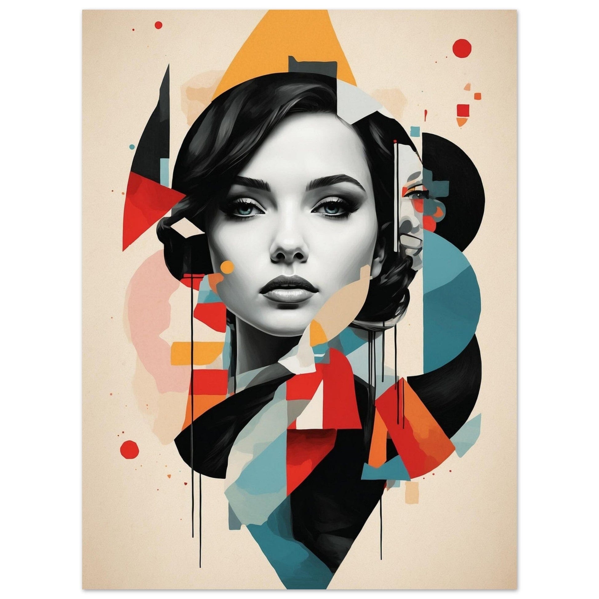 Premium Matte Paper Poster - Masterpiece für moderne Wohnkultur Print Material Modern Masterpieces 15x20 cm / 6x8″ 