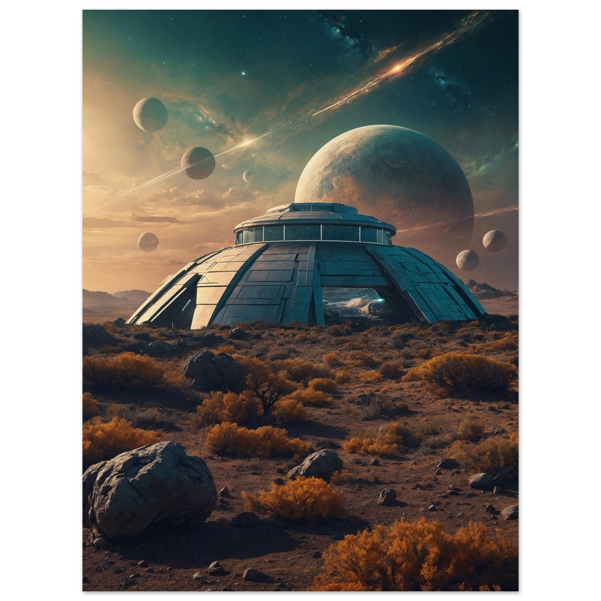 Premium Matte Paper Poster - Masterpiece für moderne Wohnkultur Print Material Modern Masterpieces 15x20 cm / 6x8″ 