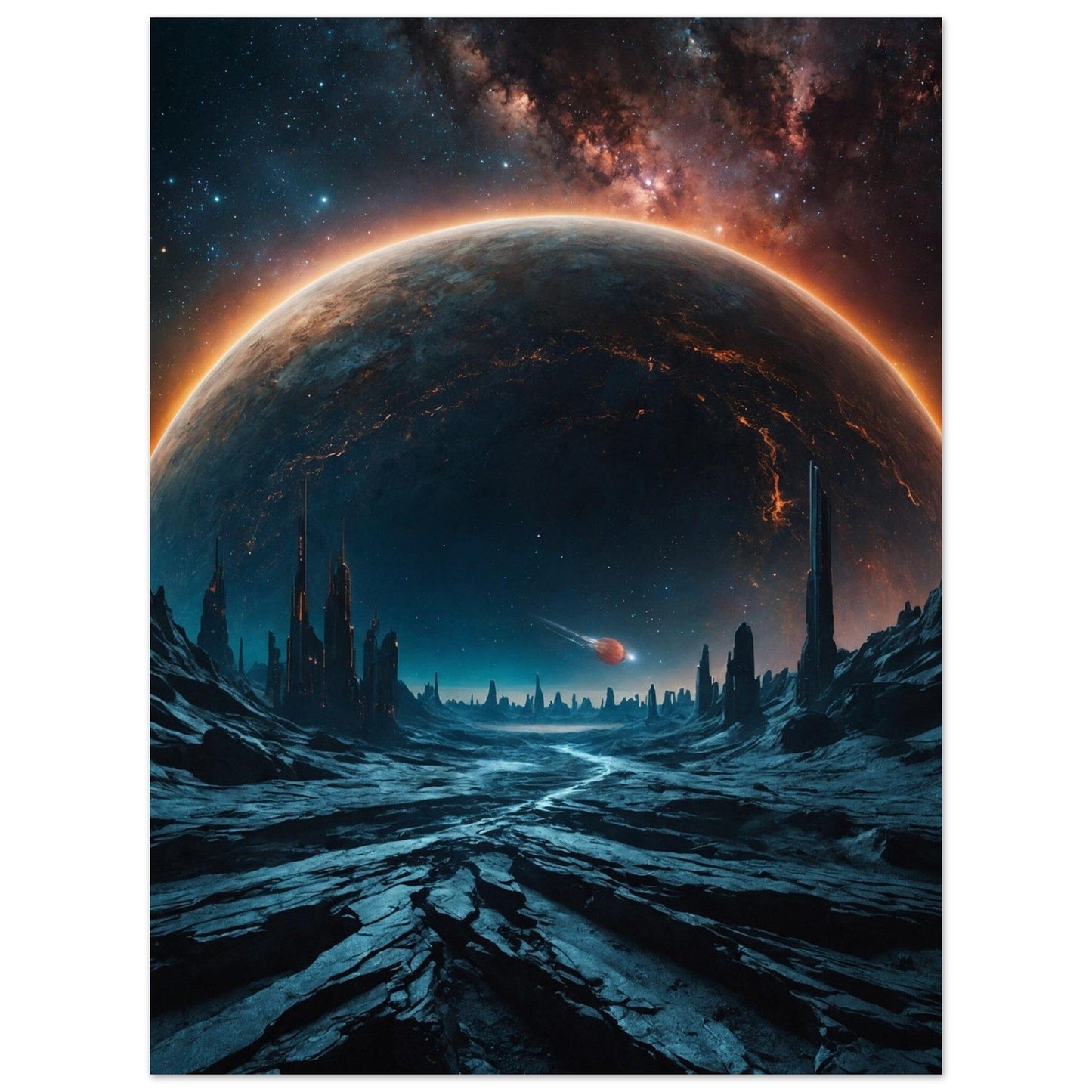 Premium Matte Paper Poster - Masterpiece für moderne Wohnkultur Print Material Modern Masterpieces 15x20 cm / 6x8″ 