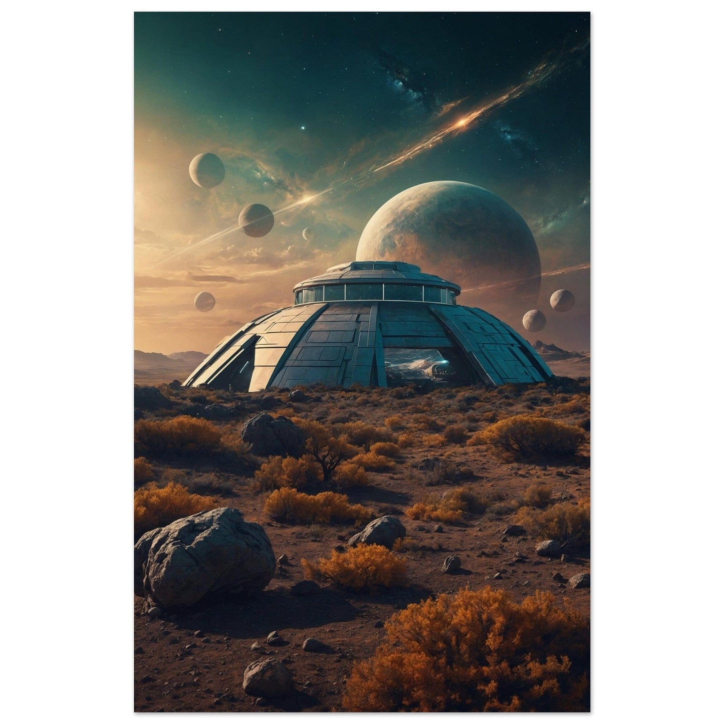Premium Matte Paper Poster - Masterpiece für moderne Wohnkultur Print Material Modern Masterpieces 28x43 cm / XL (11x17″) 