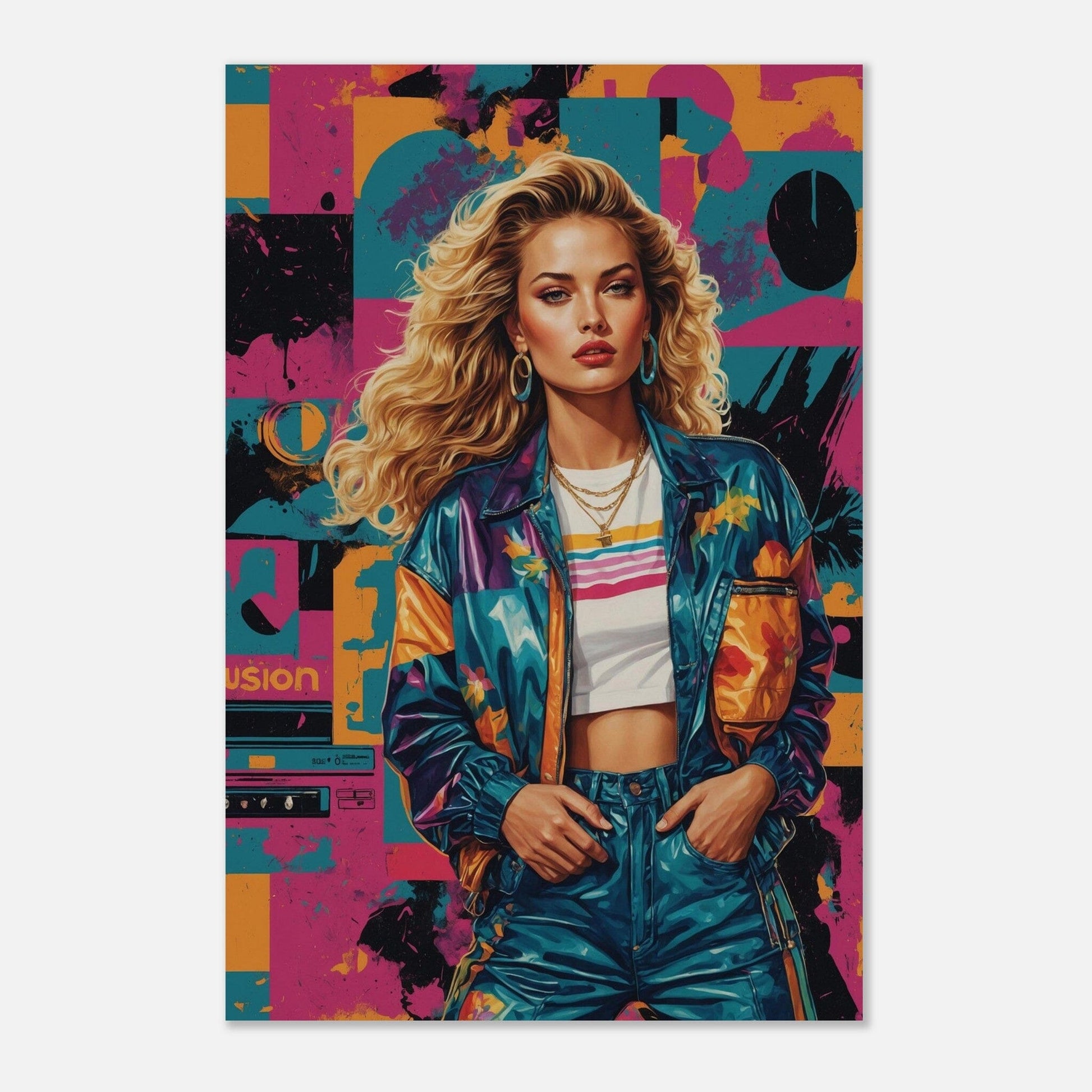 Premium Matte Paper Poster - Masterpiece für moderne Wohnkultur Print Material Modern Masterpieces 40x60 cm / 16x24″ 